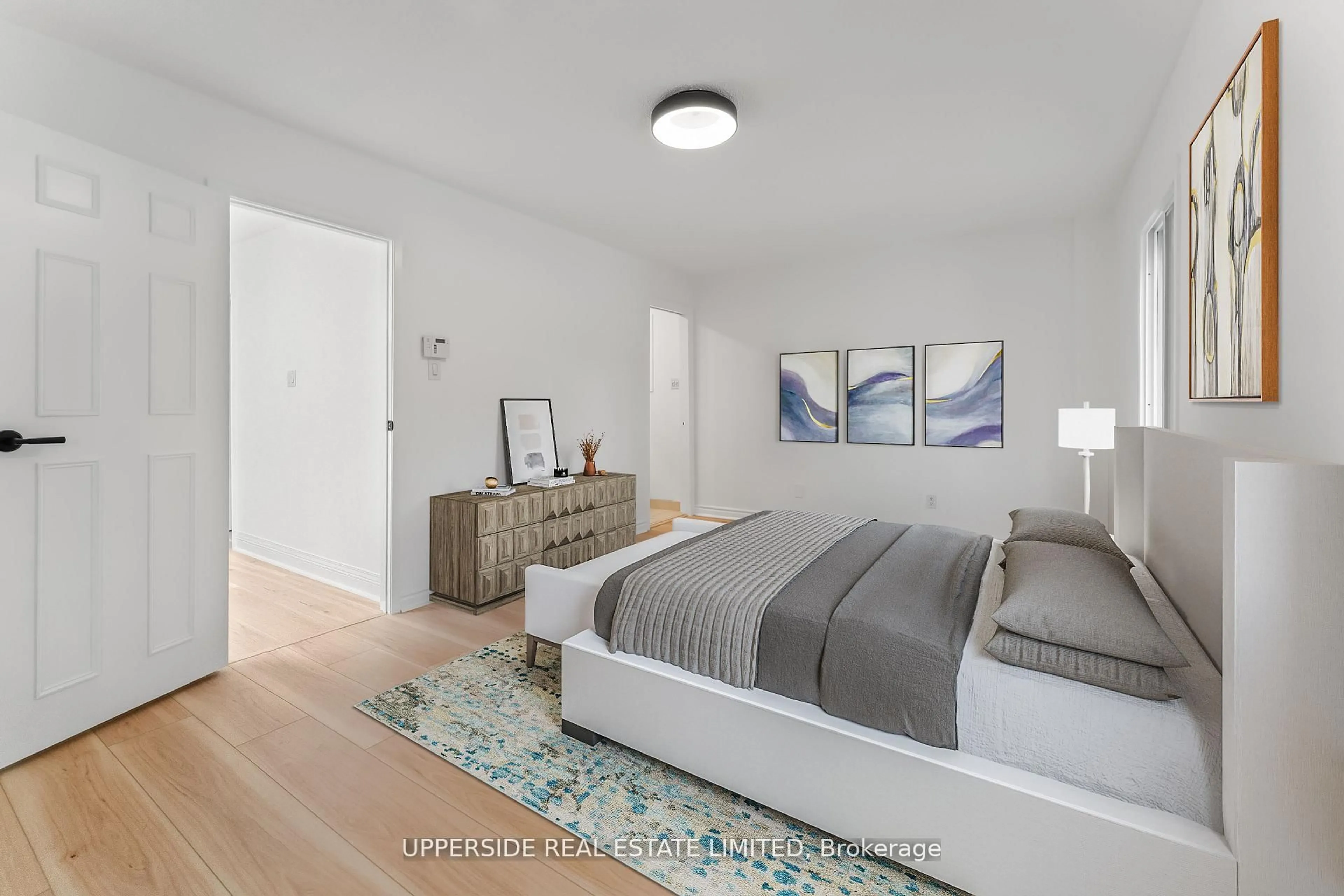 Bedroom with bed, unknown for 55 Thornbury Circ, Vaughan Ontario L4J 5C3