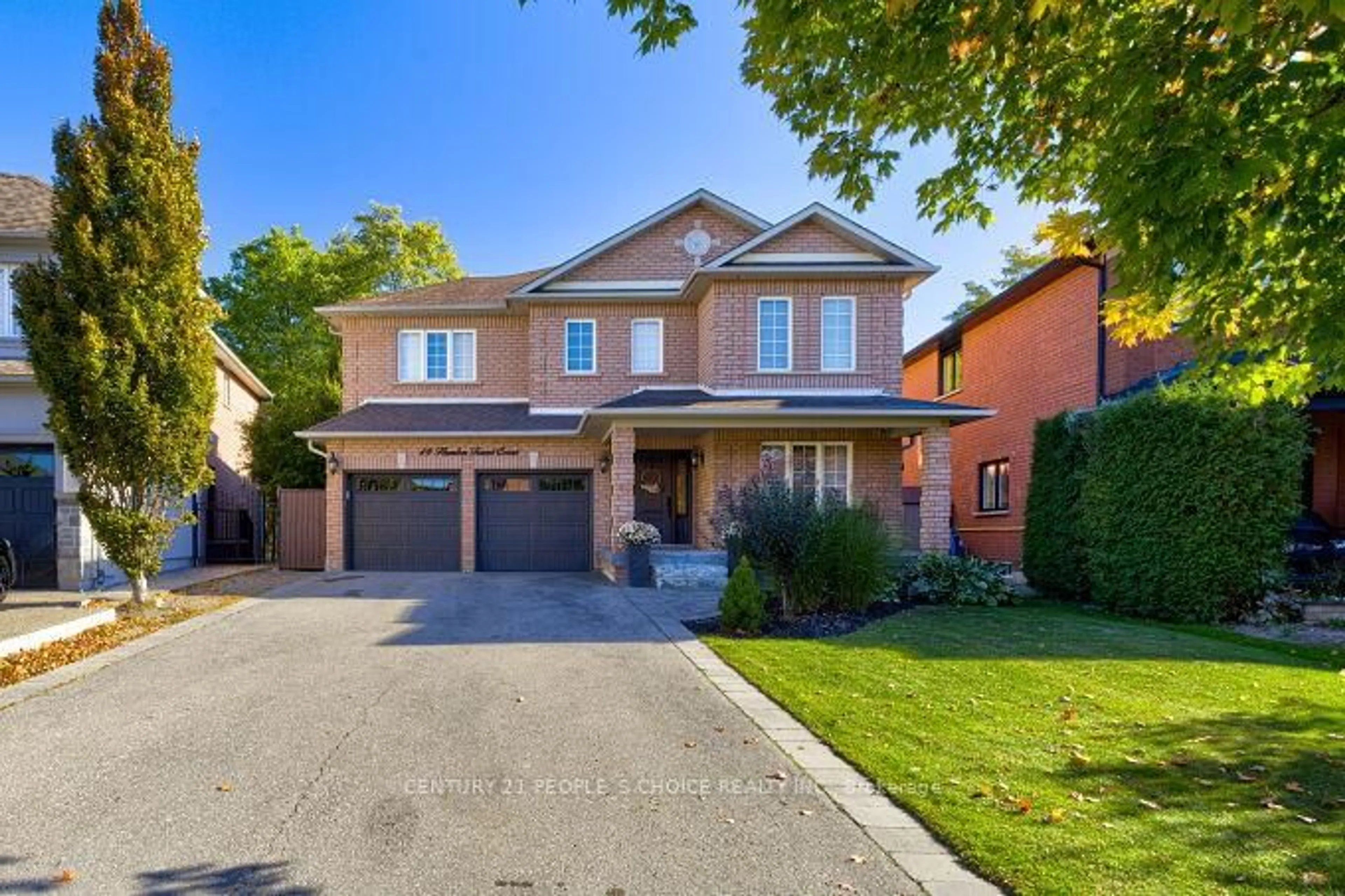 Home with brick exterior material, street for 49 Humber Forest Crt, Vaughan Ontario L4H 1N3