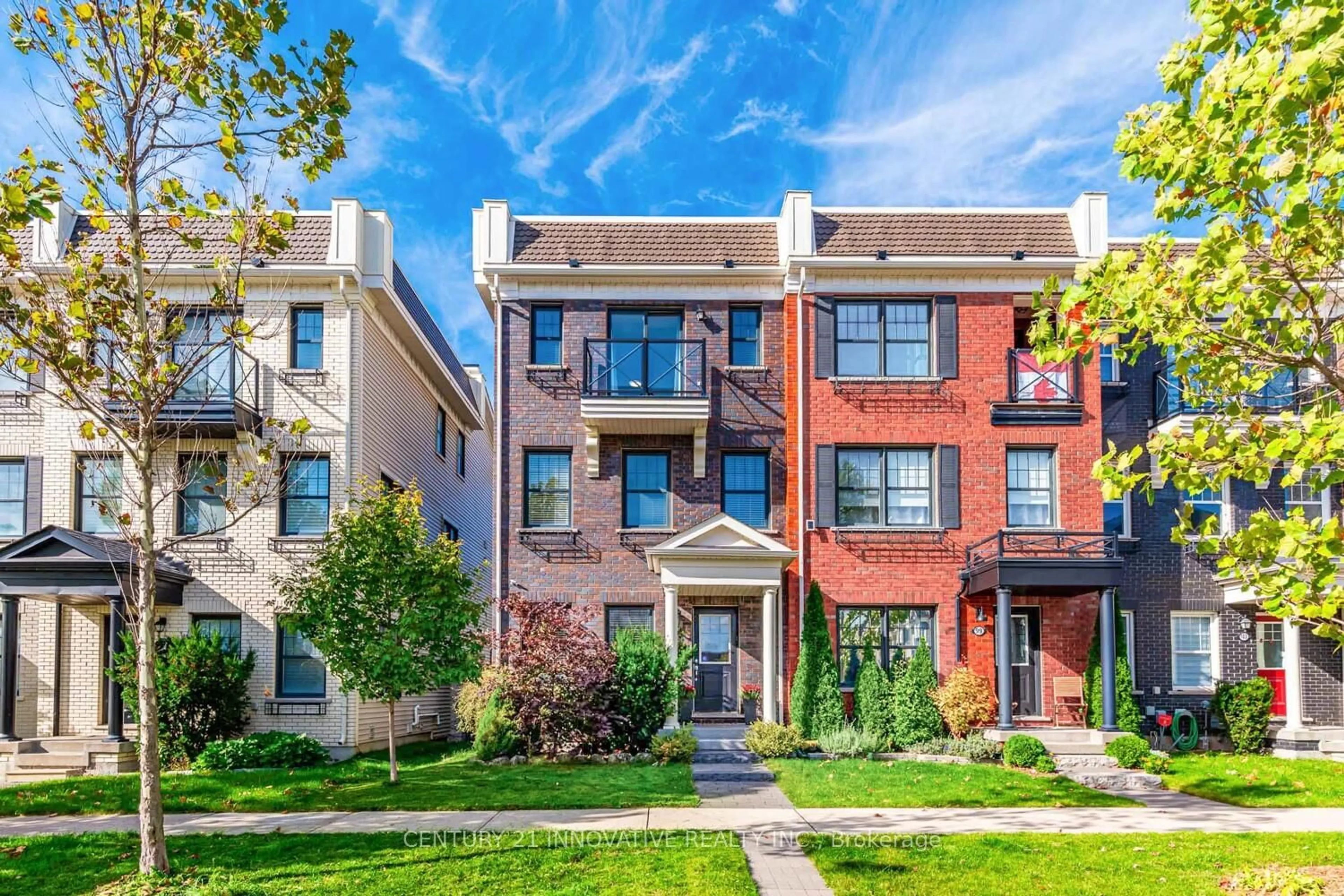 Home with brick exterior material, street for 95 Milt Storey Lane, Whitchurch-Stouffville Ontario L4A 1Y4