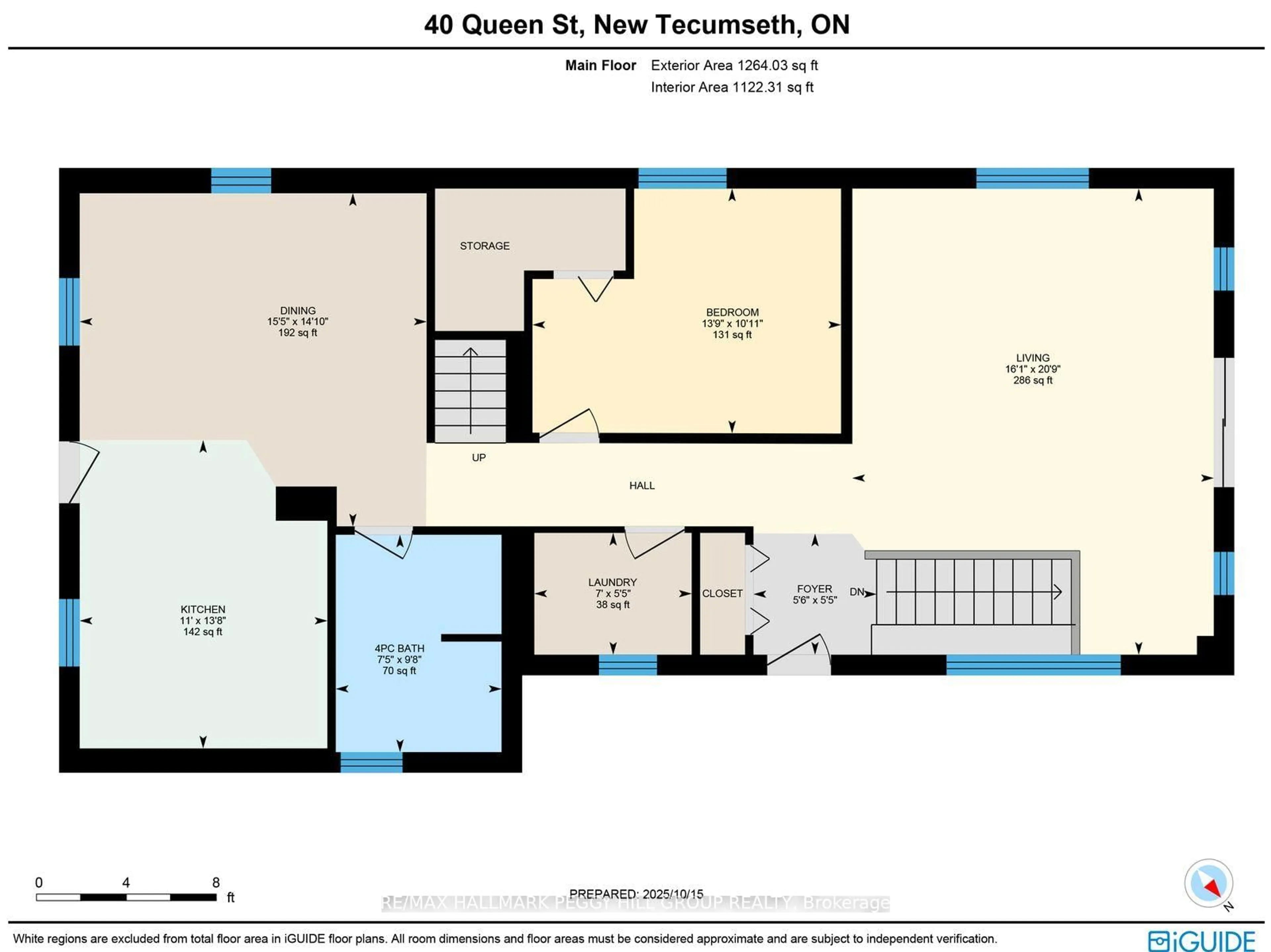 Floor plan for 40 Queen St, New Tecumseth Ontario L9R 1L2