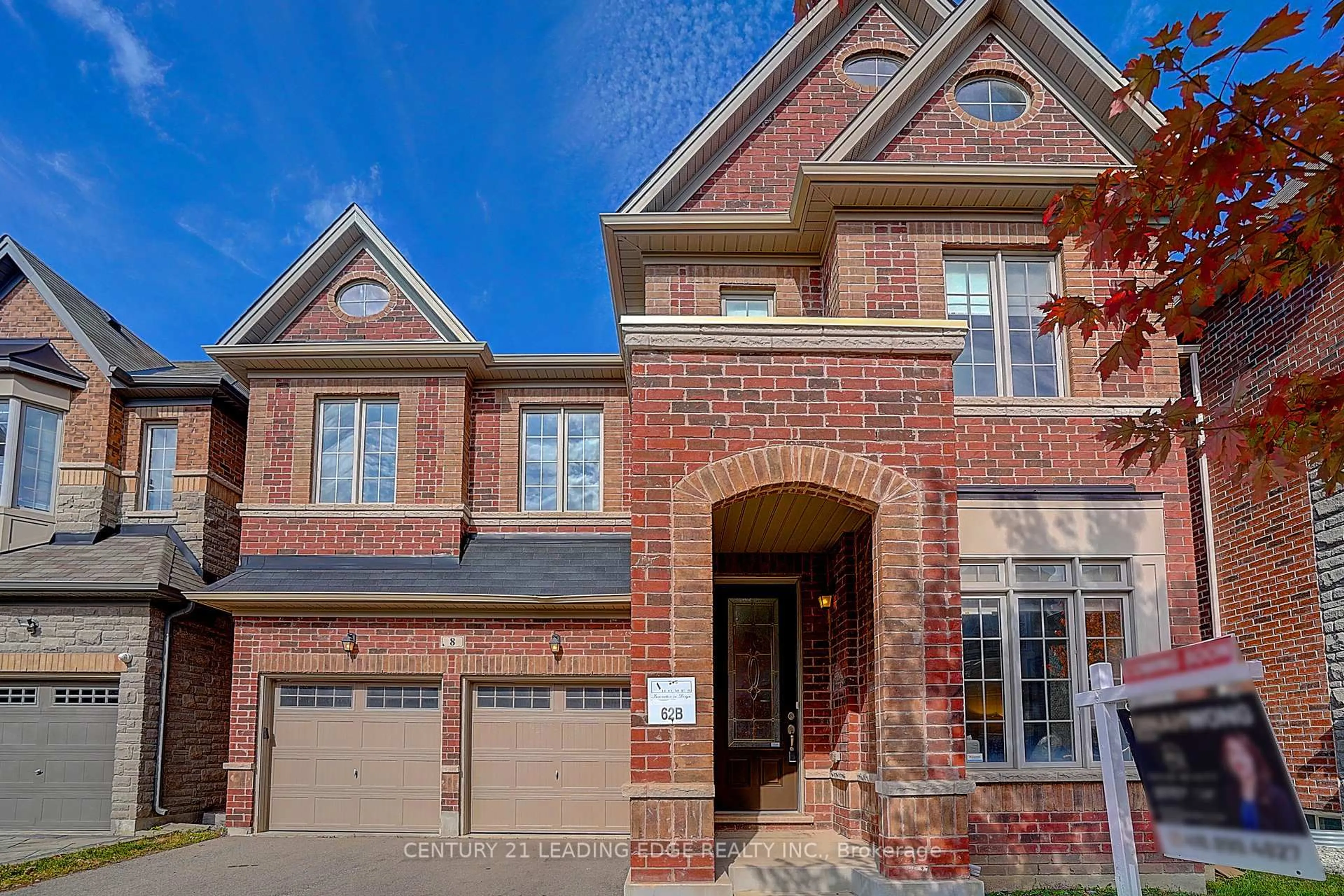 Home with brick exterior material, street for 8 Hubner Ave, Markham Ontario L6C 0S8