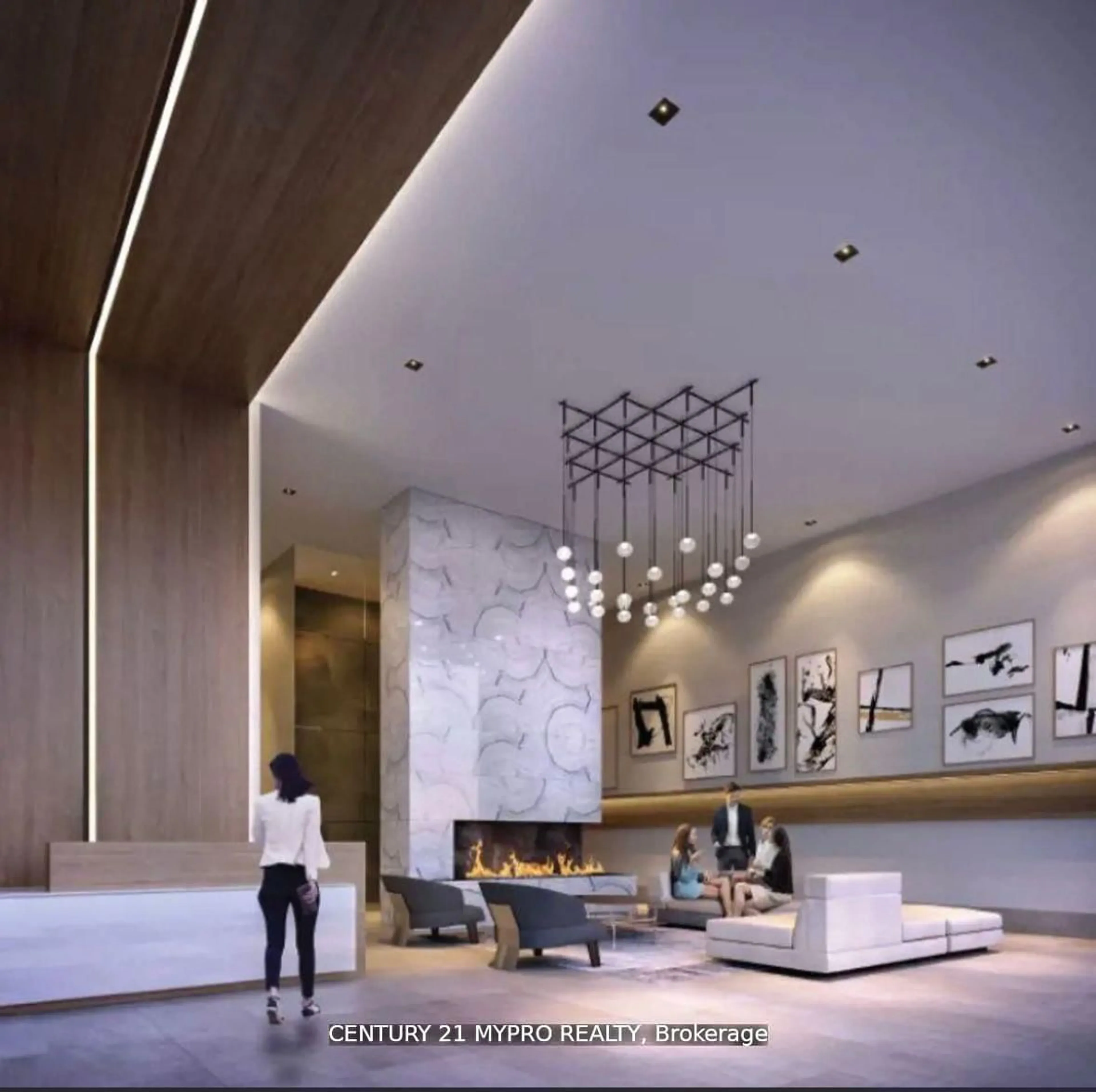 Lobby for 185 Deerfield Rd #311, Newmarket Ontario L3Y 0G7