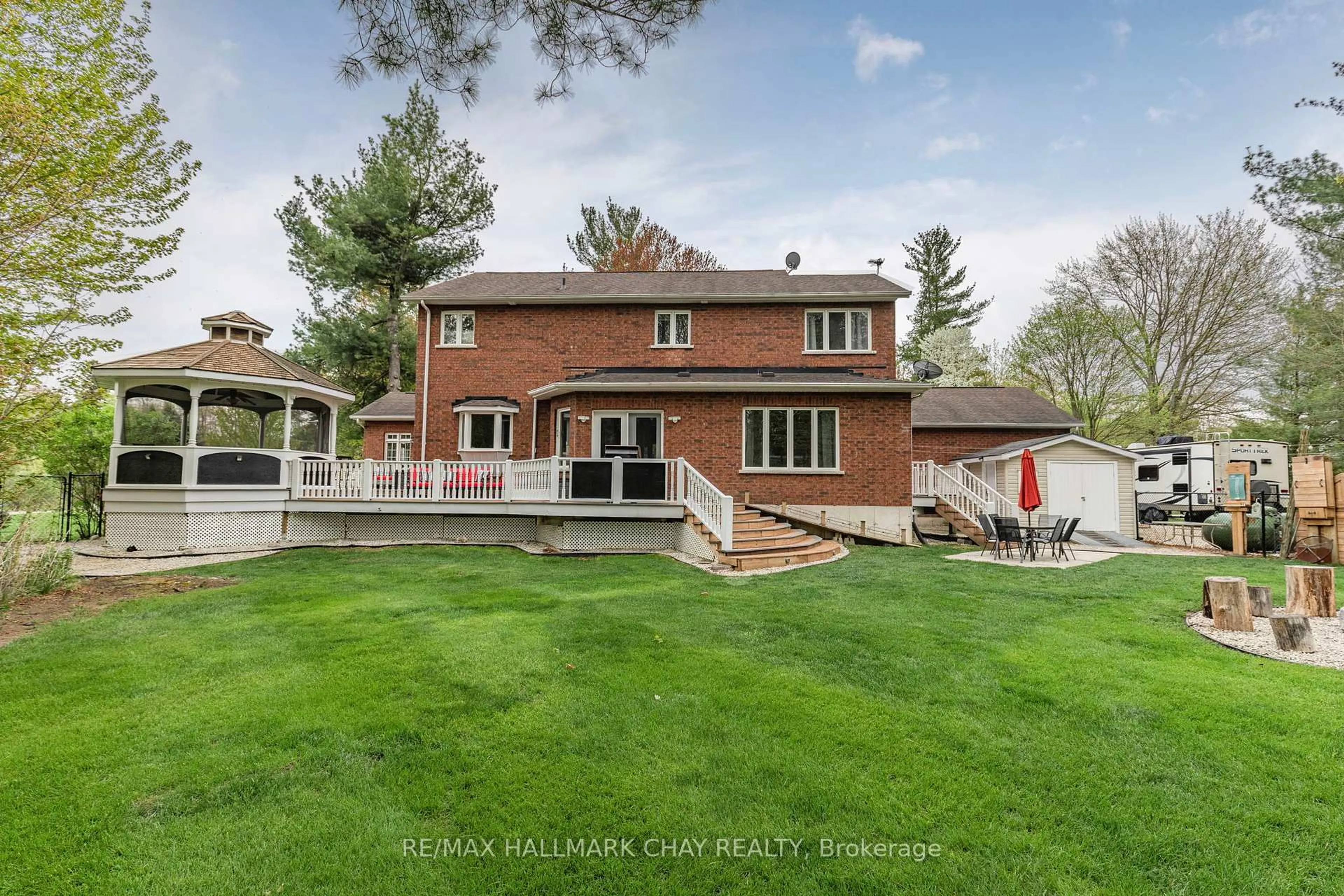 A pic from outside/outdoor area/front of a property/back of a property/a pic from drone, unknown for 41 Cindy Lane, Adjala-Tosorontio Ontario L0M 1M0