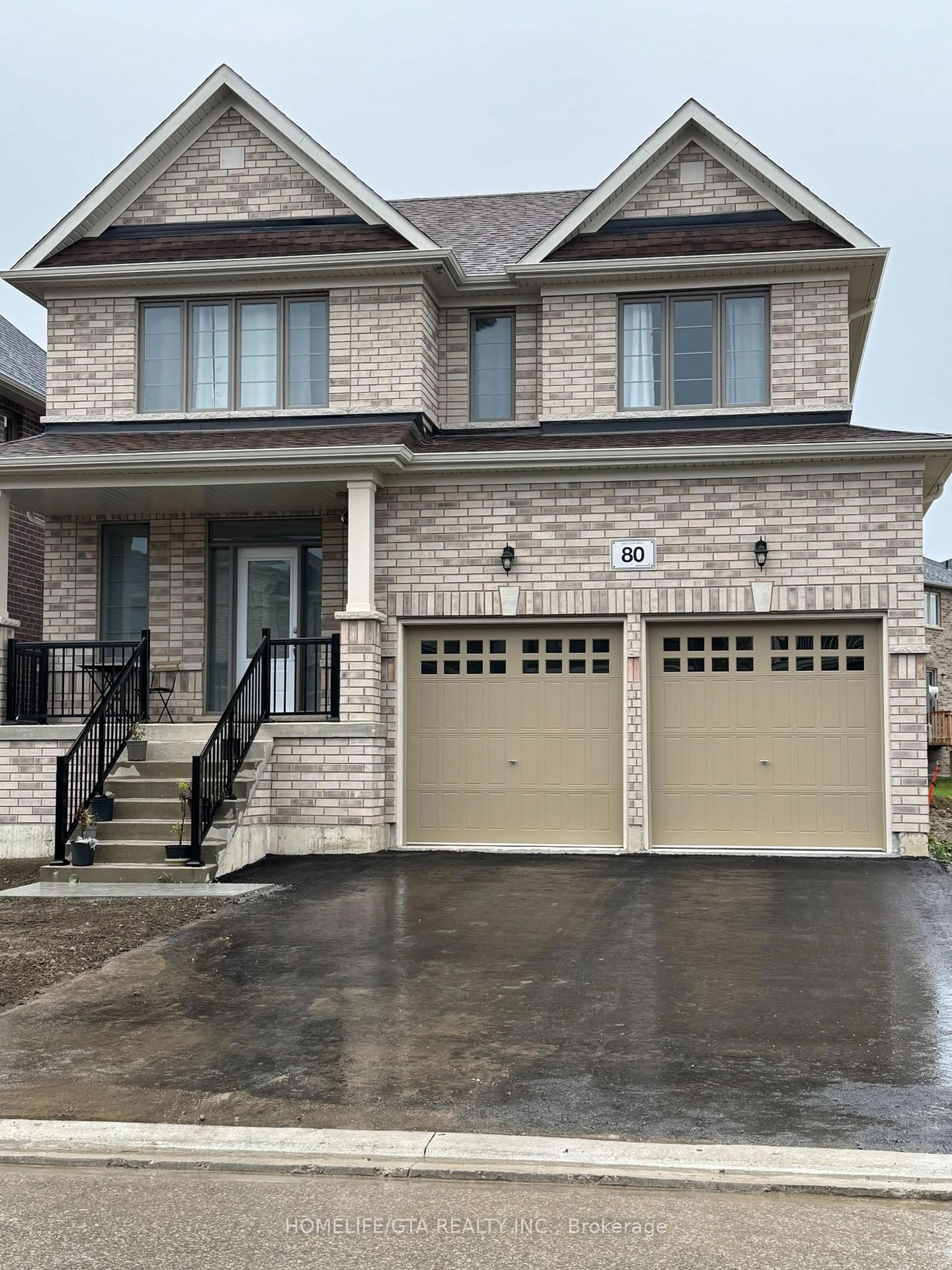 Home with brick exterior material, street for 80 Big Canoe Dr, Georgina Ontario L0E 1R0