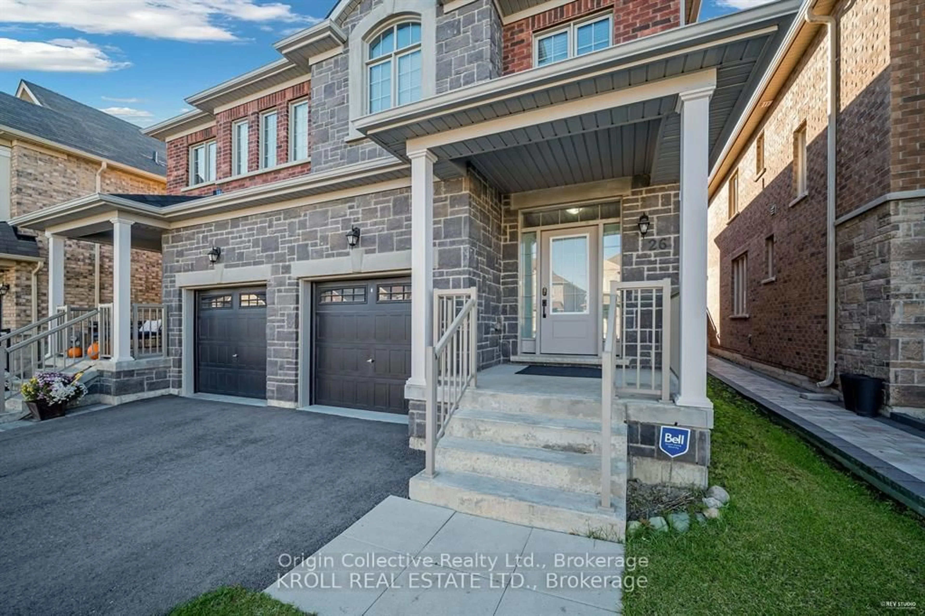 Home with brick exterior material, street for 26 Frederick Taylor Way, East Gwillimbury Ontario L0G 1M0