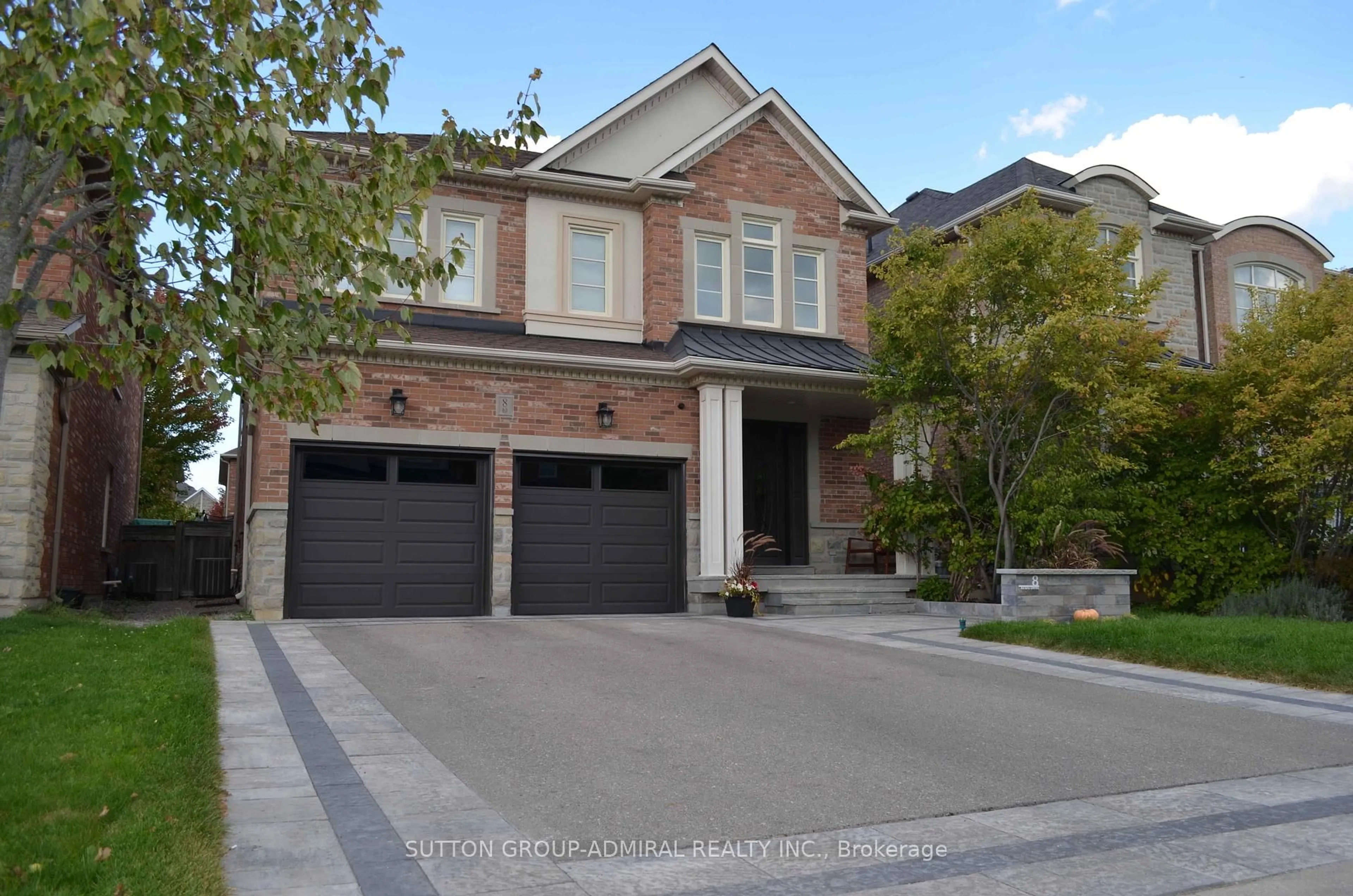 Home with brick exterior material, street for 8 Aegis Dr, Vaughan Ontario L6A 4M6