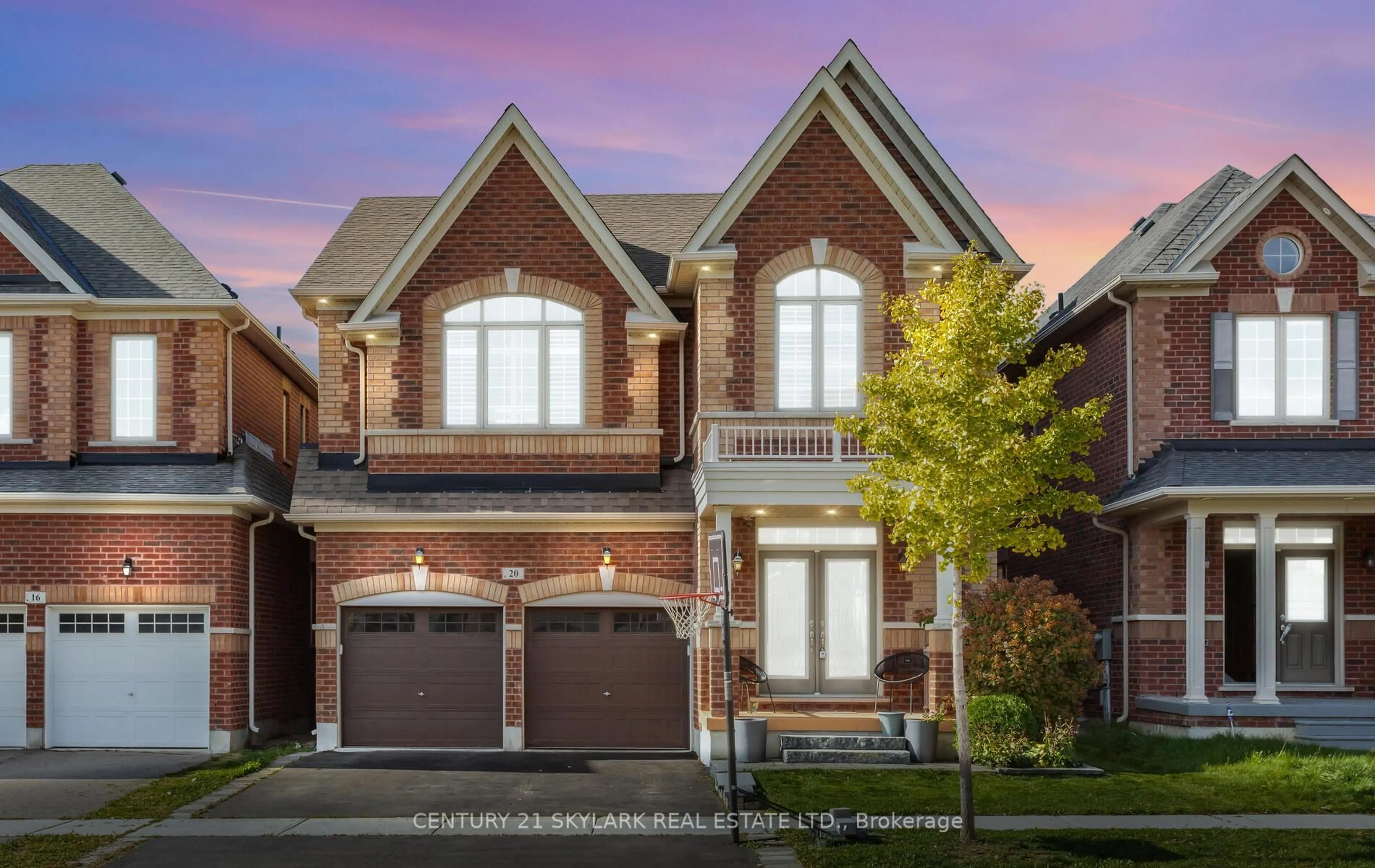 Home with brick exterior material, street for 20 Nocturne Ave, Vaughan Ontario L4H 4H9