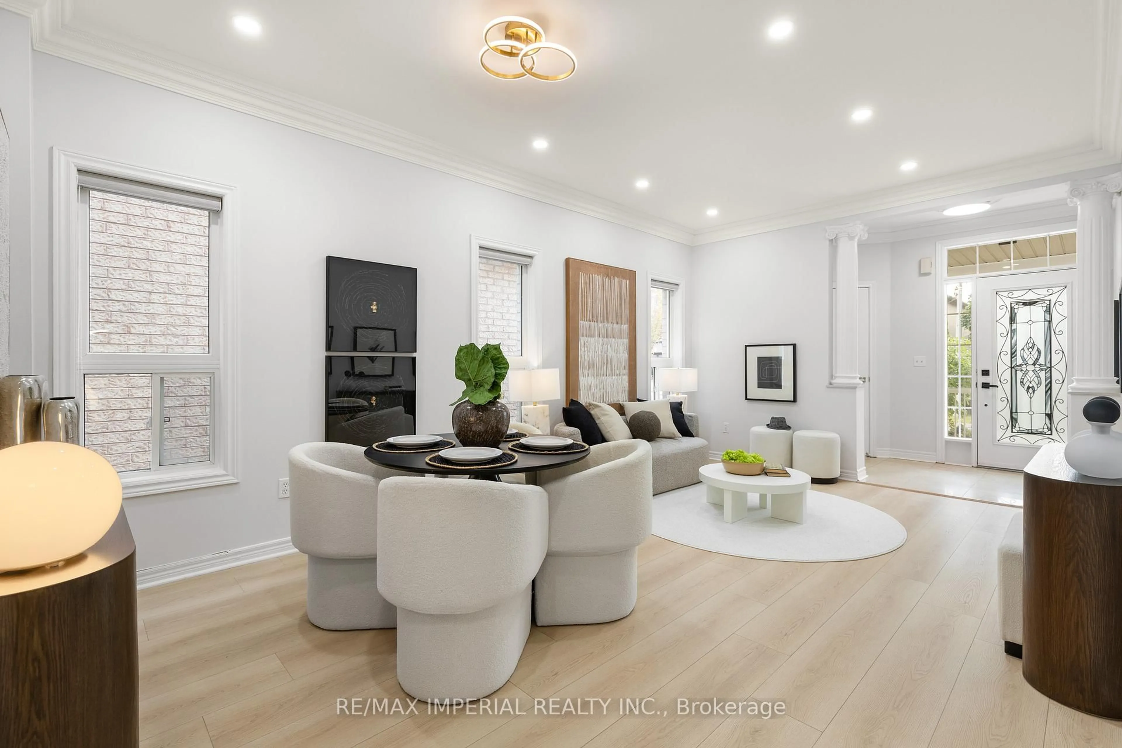 Living room with furniture, unknown for 44 Hawkview Blvd, Vaughan Ontario L4H 2E2
