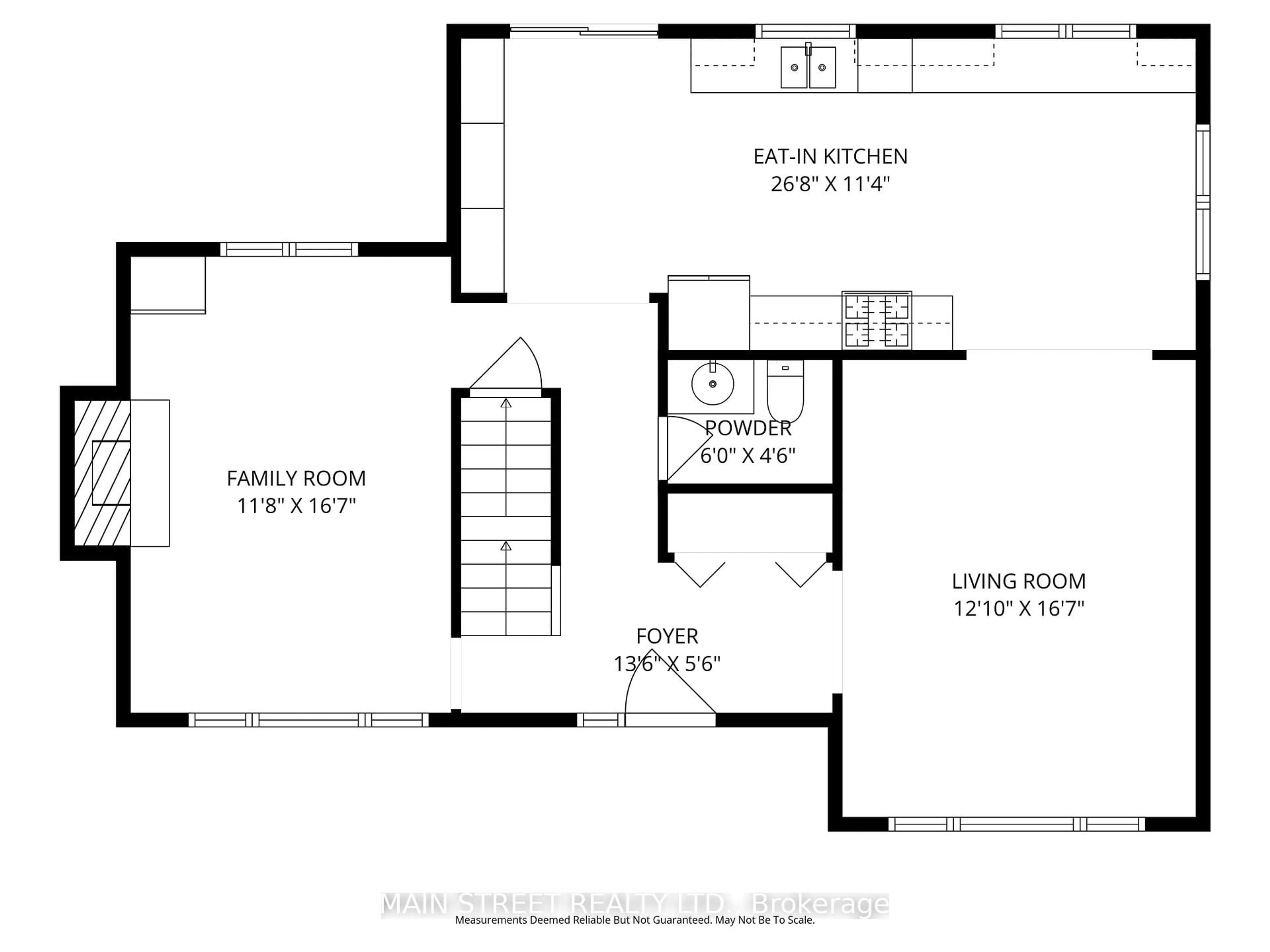 Floor plan for 16 Ramsay St, East Gwillimbury Ontario L0G 1H0