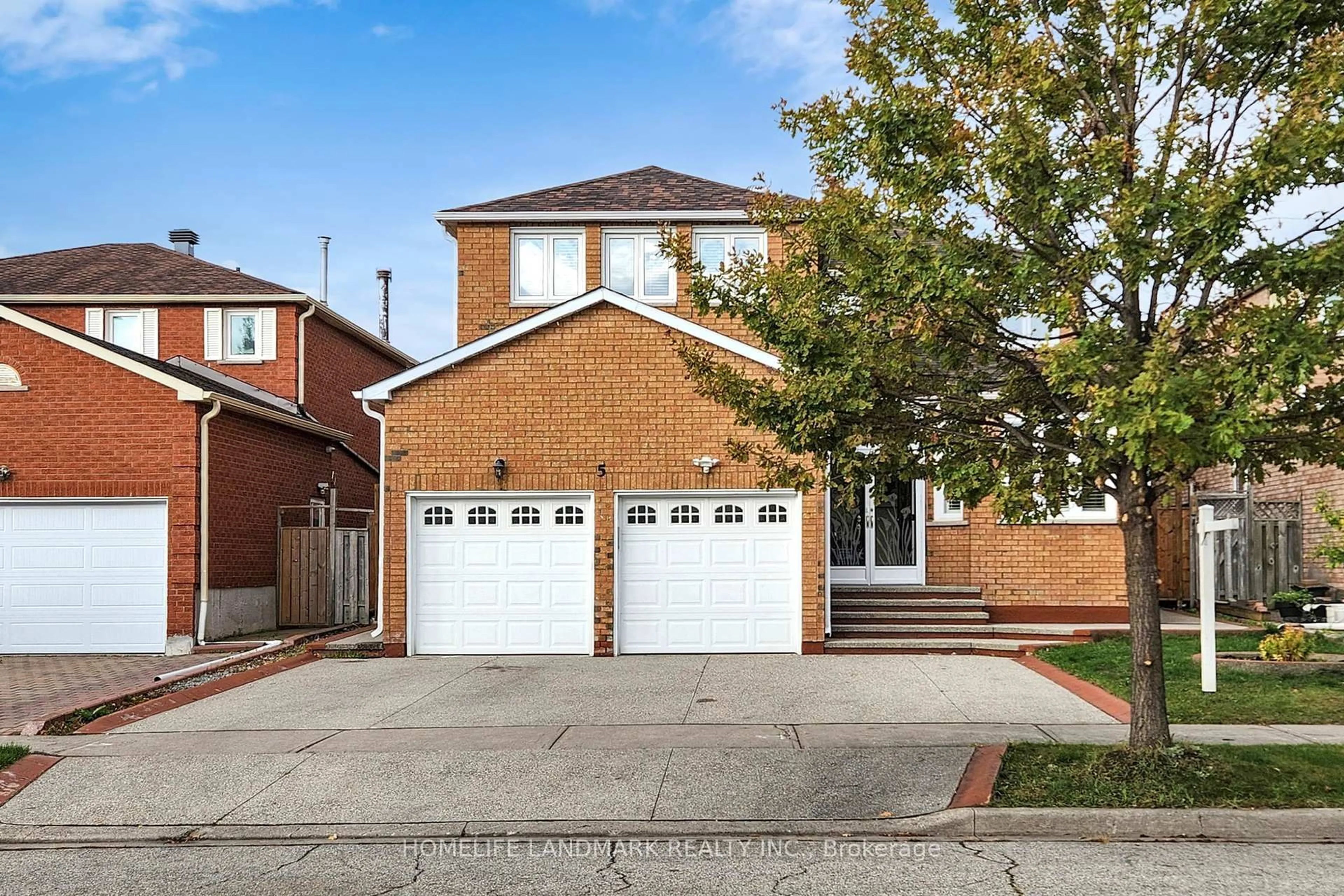 Home with brick exterior material, street for 5 Irenemount Cres, Markham Ontario L3S 3C7