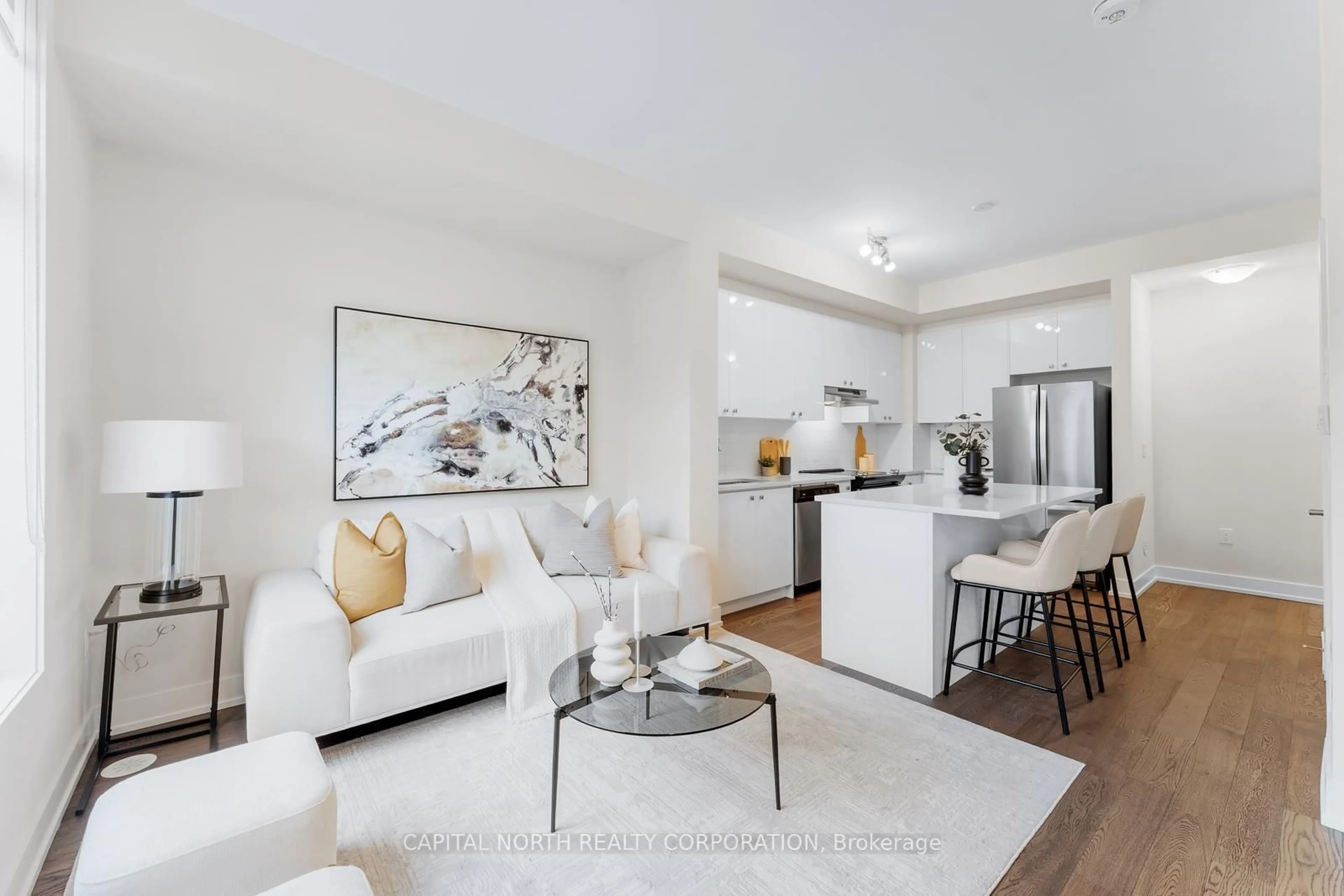 Living room with furniture, unknown for 9570 Islington Ave #L118, Vaughan Ontario L4H 5E8