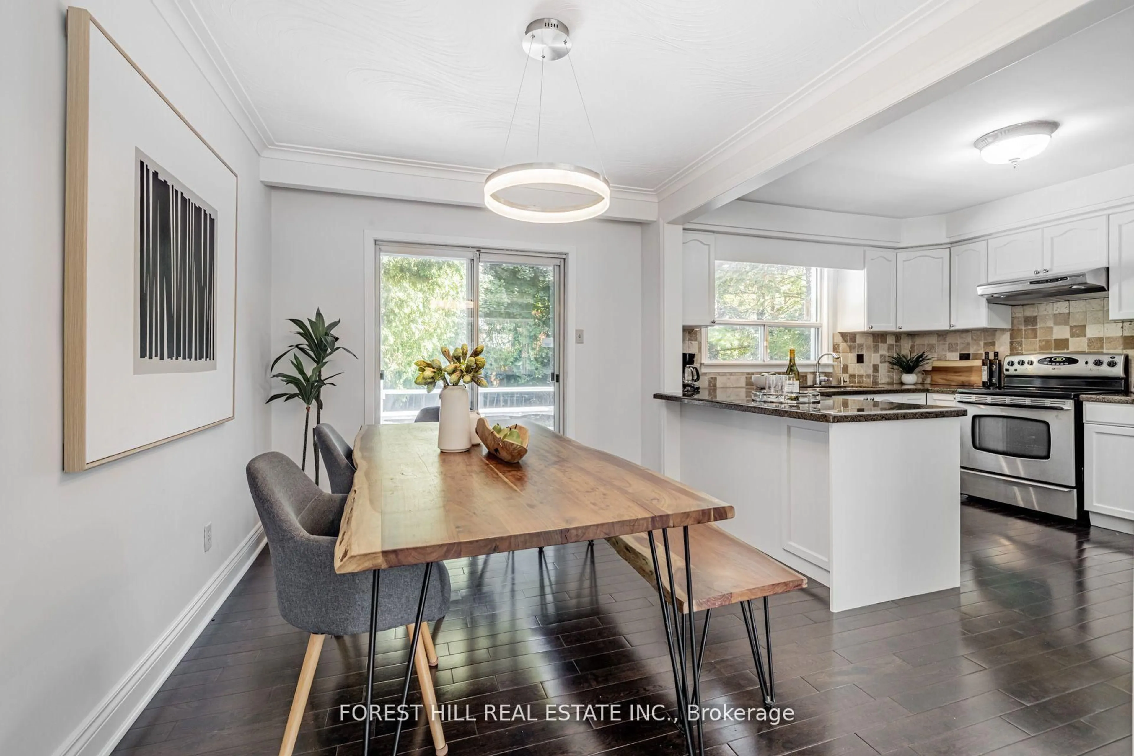 Open concept kitchen, unknown for 4 Dalmeny Rd, Markham Ontario L3T 1L9