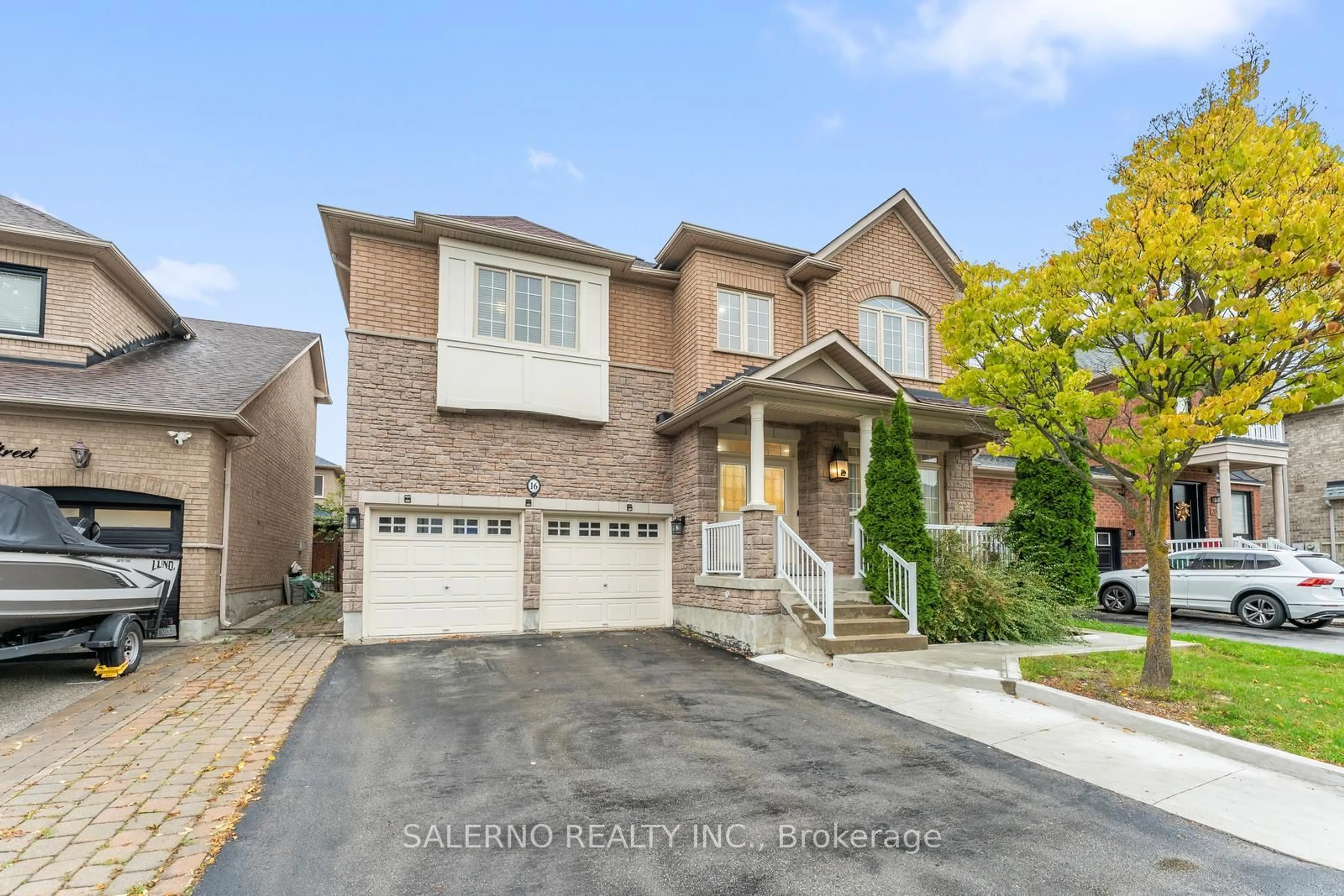 Home with brick exterior material, street for 16 Dylan St, Vaughan Ontario L4H 2X6
