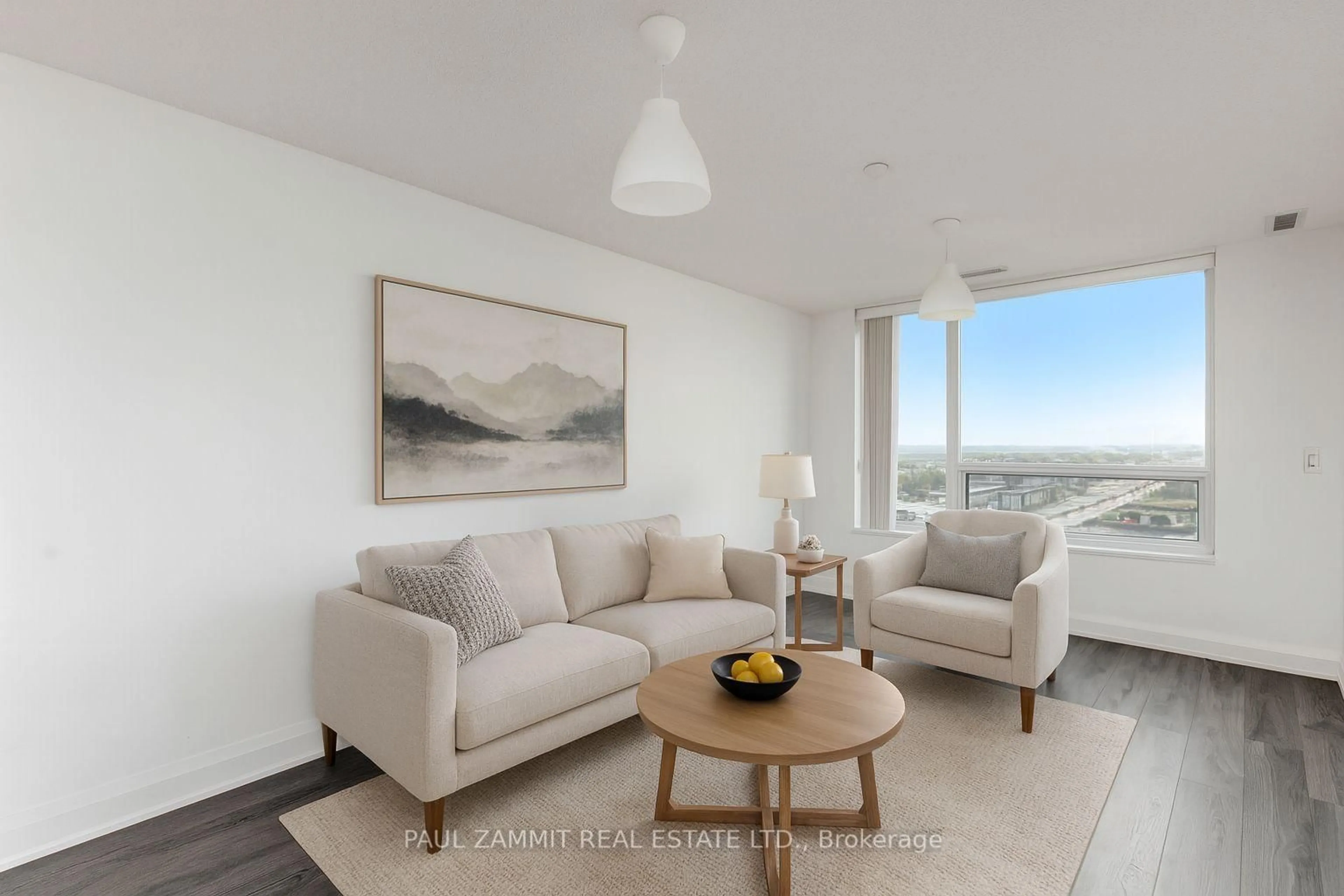Living room with furniture, unknown for 1 Uptown Dr #2110, Markham Ontario L3R 5C1