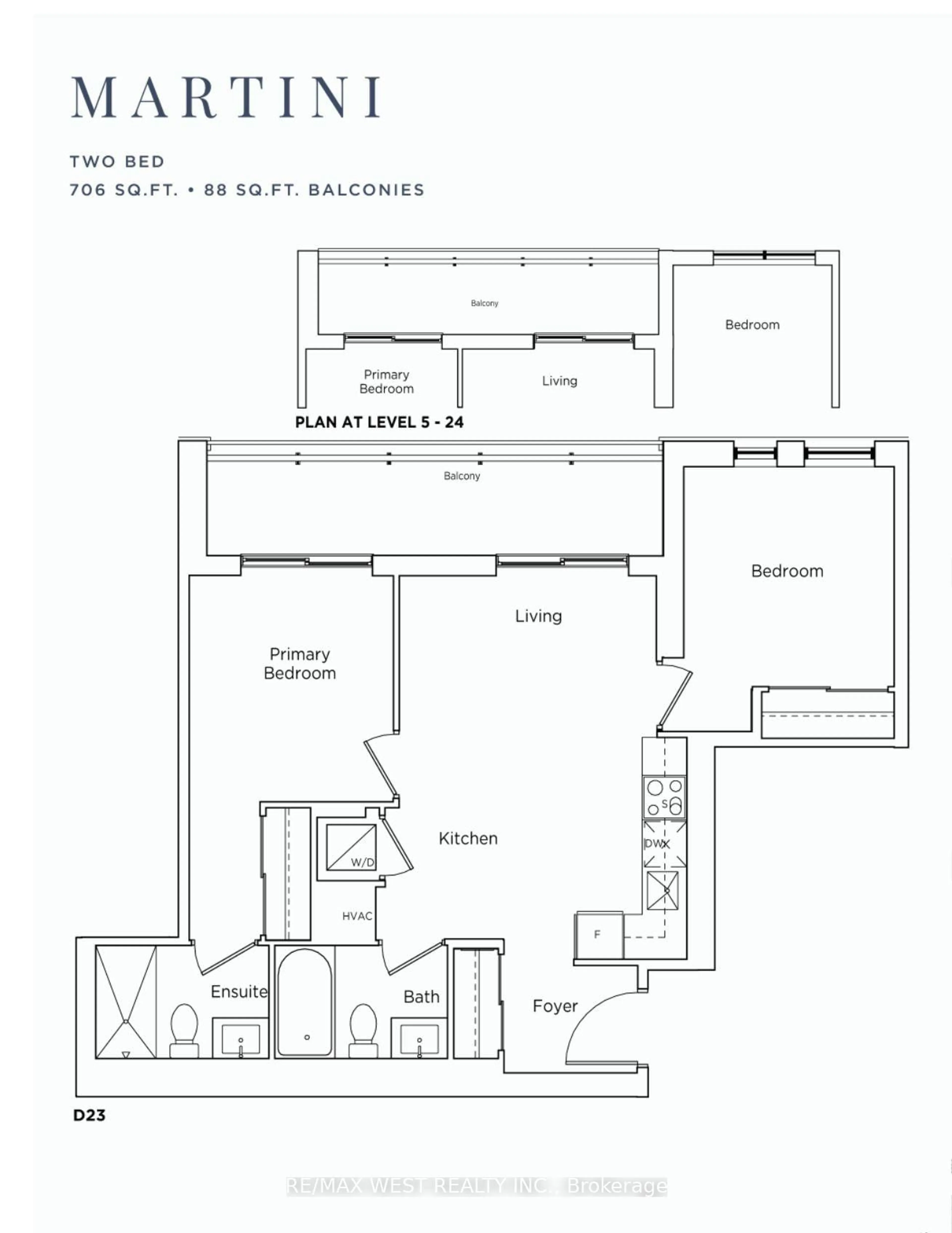 Floor plan for 2851 Hwy 7 #524, Vaughan Ontario L4K 1W2