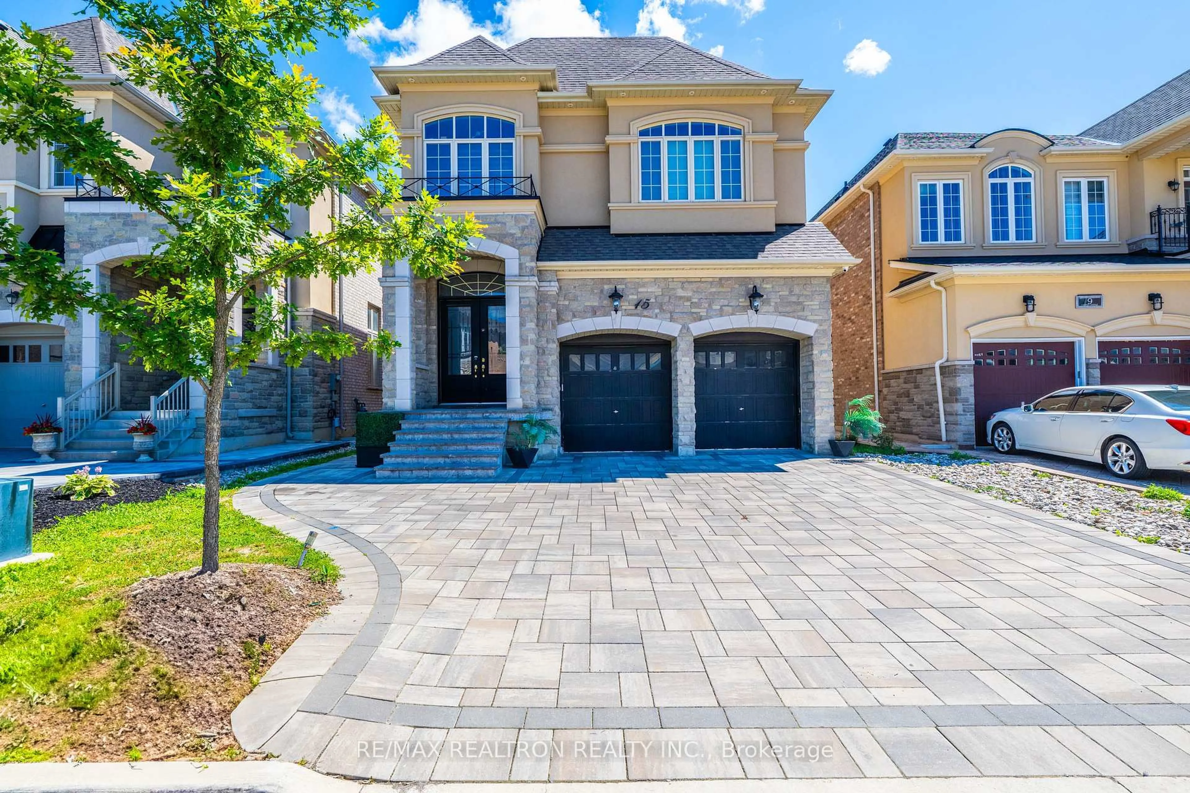 Home with brick exterior material, street for 15 Cannes Ave, Vaughan Ontario L4L 1A6