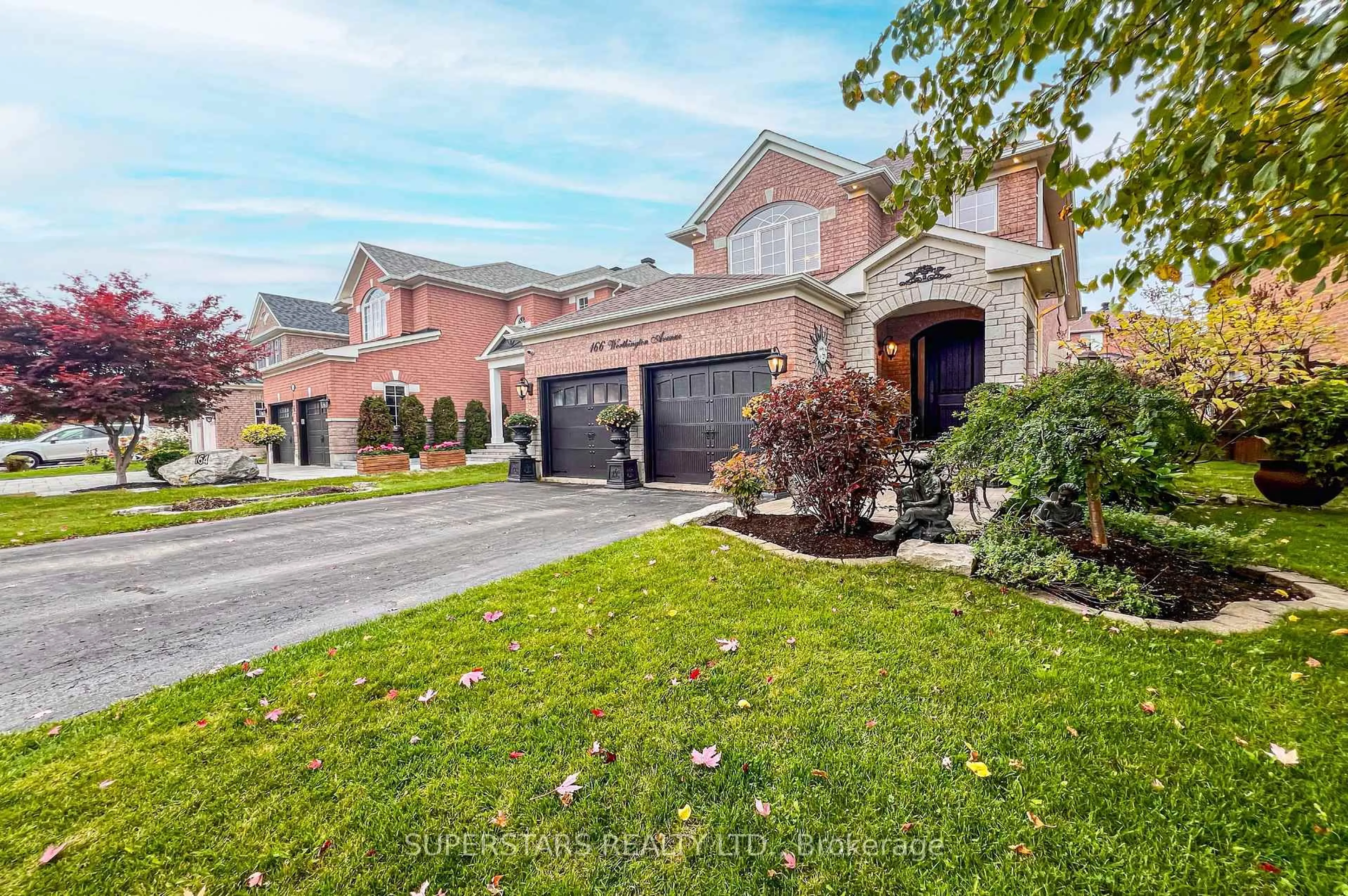 Home with brick exterior material, street for 166 Worthington Ave, Richmond Hill Ontario L4E 4N7