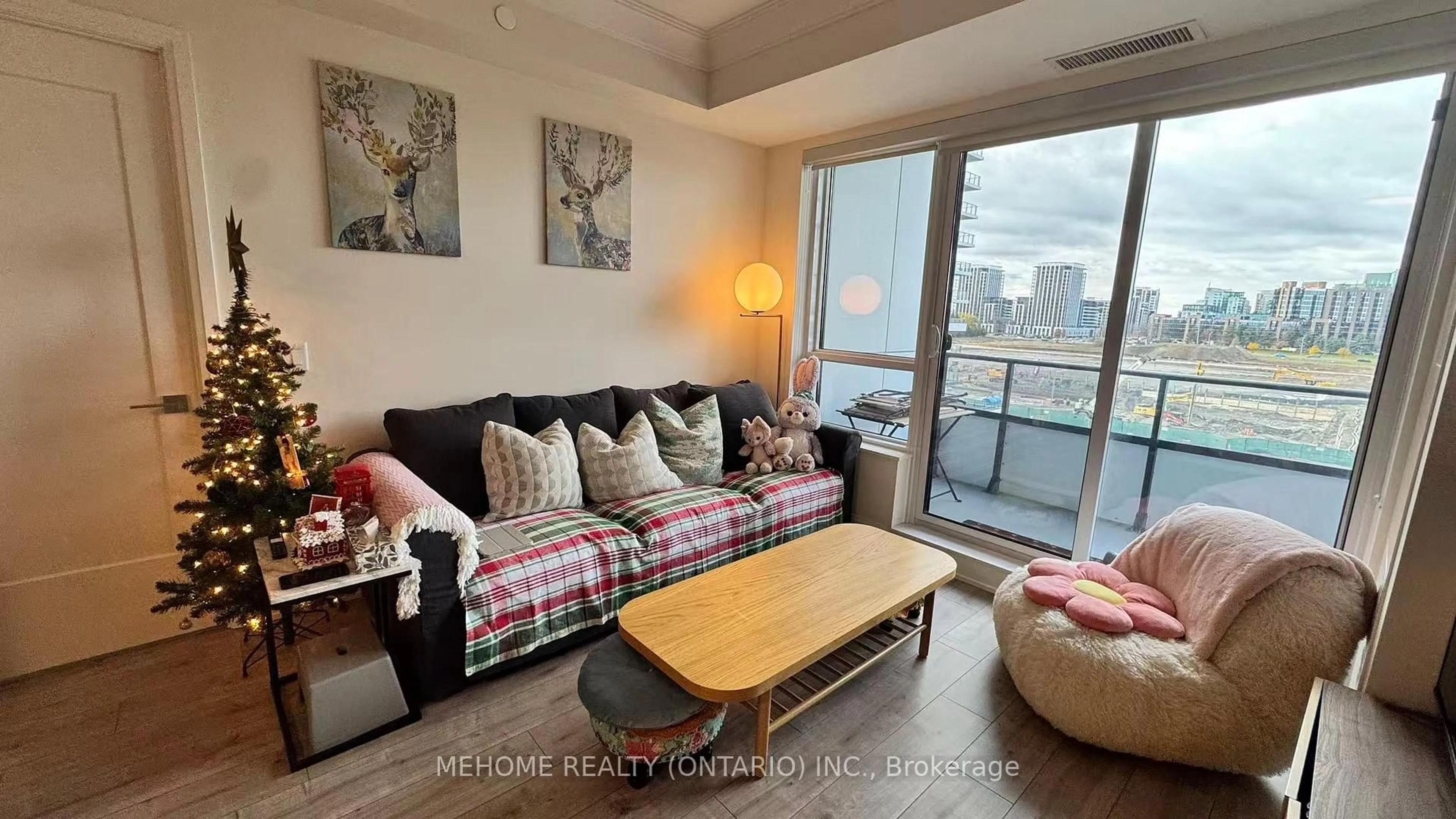Living room with furniture, unknown for 18 Water Walk Dr #606, Markham Ontario L3R 6L5