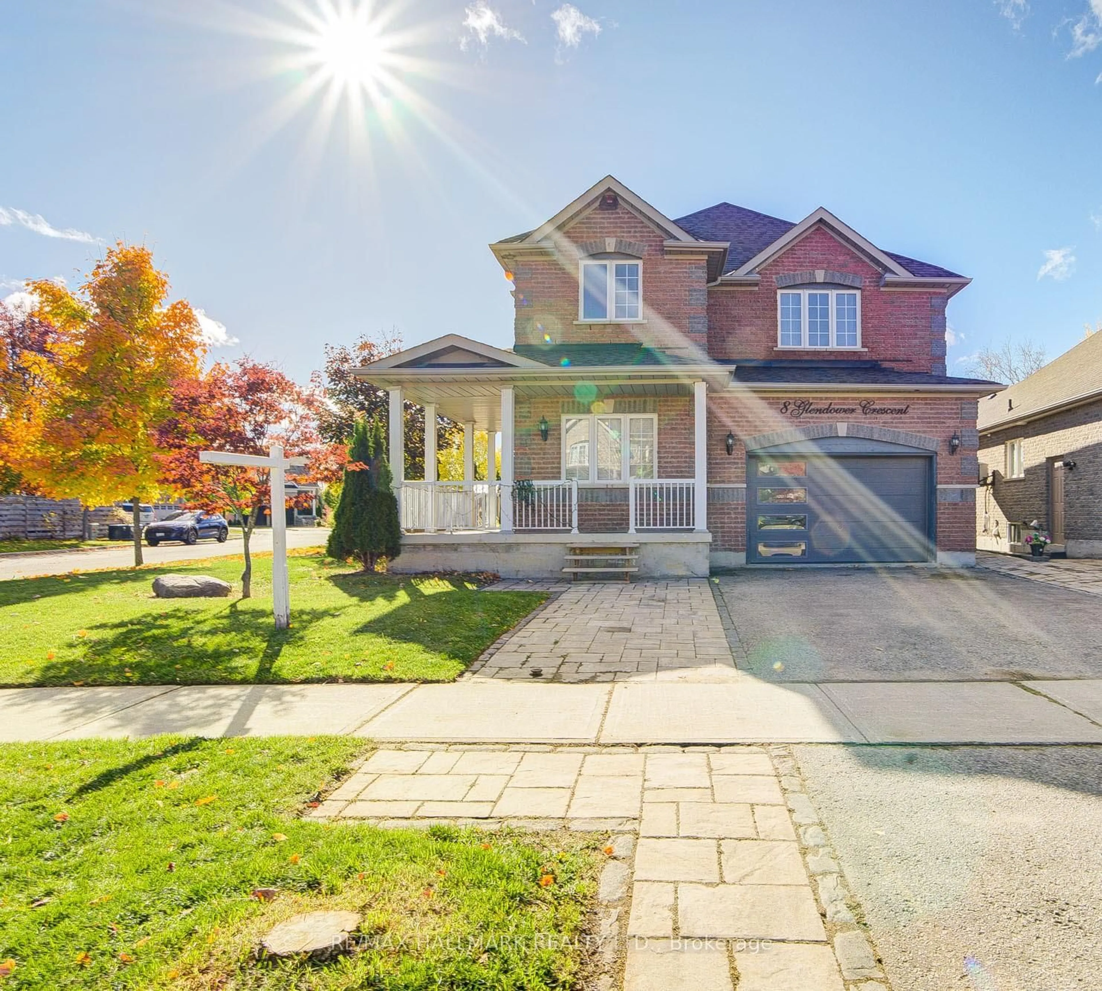 Home with brick exterior material, street for 8 Glendower Cres, Georgina Ontario L4P 0A5