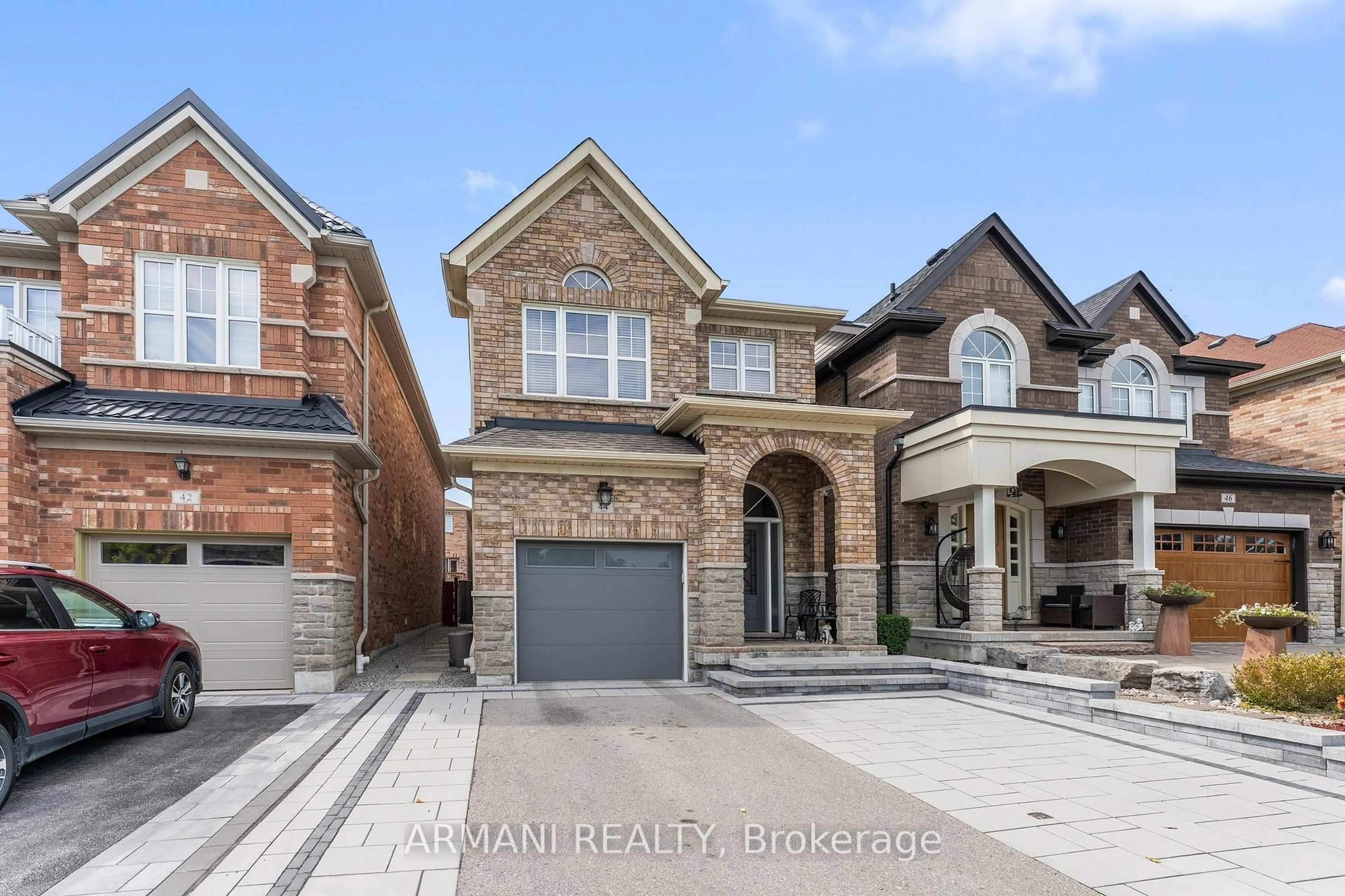Home with brick exterior material, street for 44 Alex Black St, Vaughan Ontario L6A 0V5