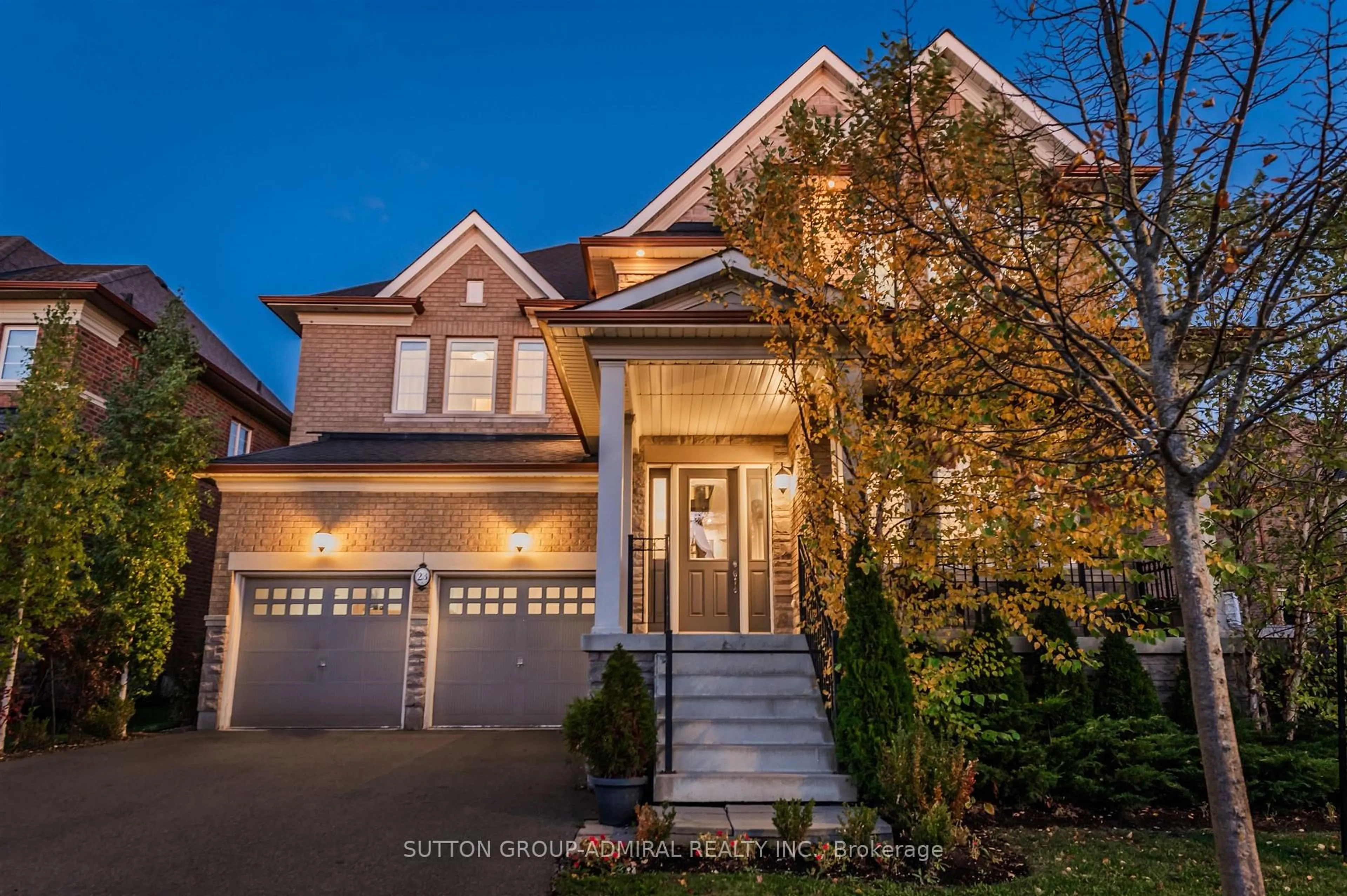 Home with brick exterior material, street for 23 Samson Tr, King Ontario L7B 0A5