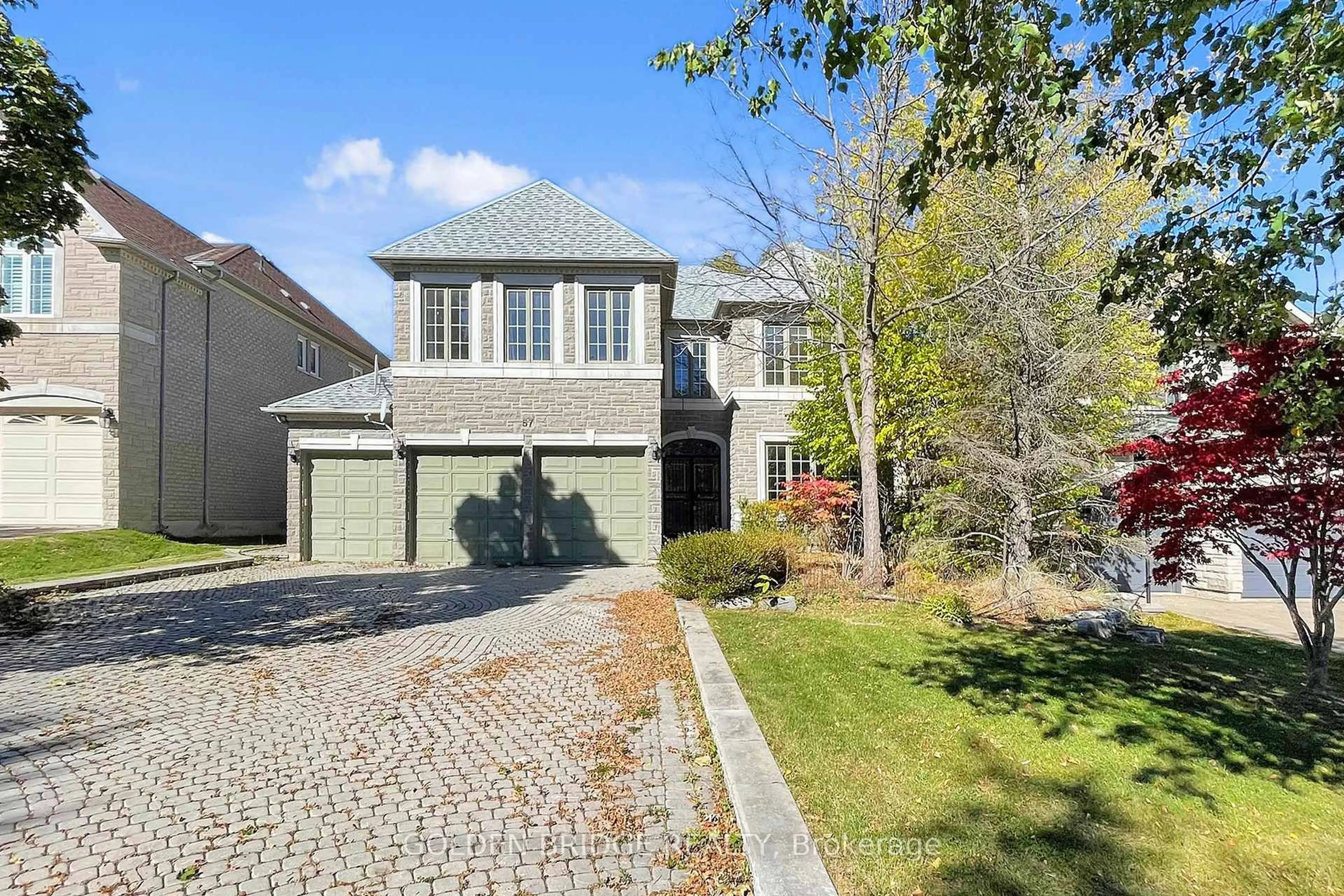 Home with brick exterior material, street for 57 Cassandra Cres, Richmond Hill Ontario L4B 4A1
