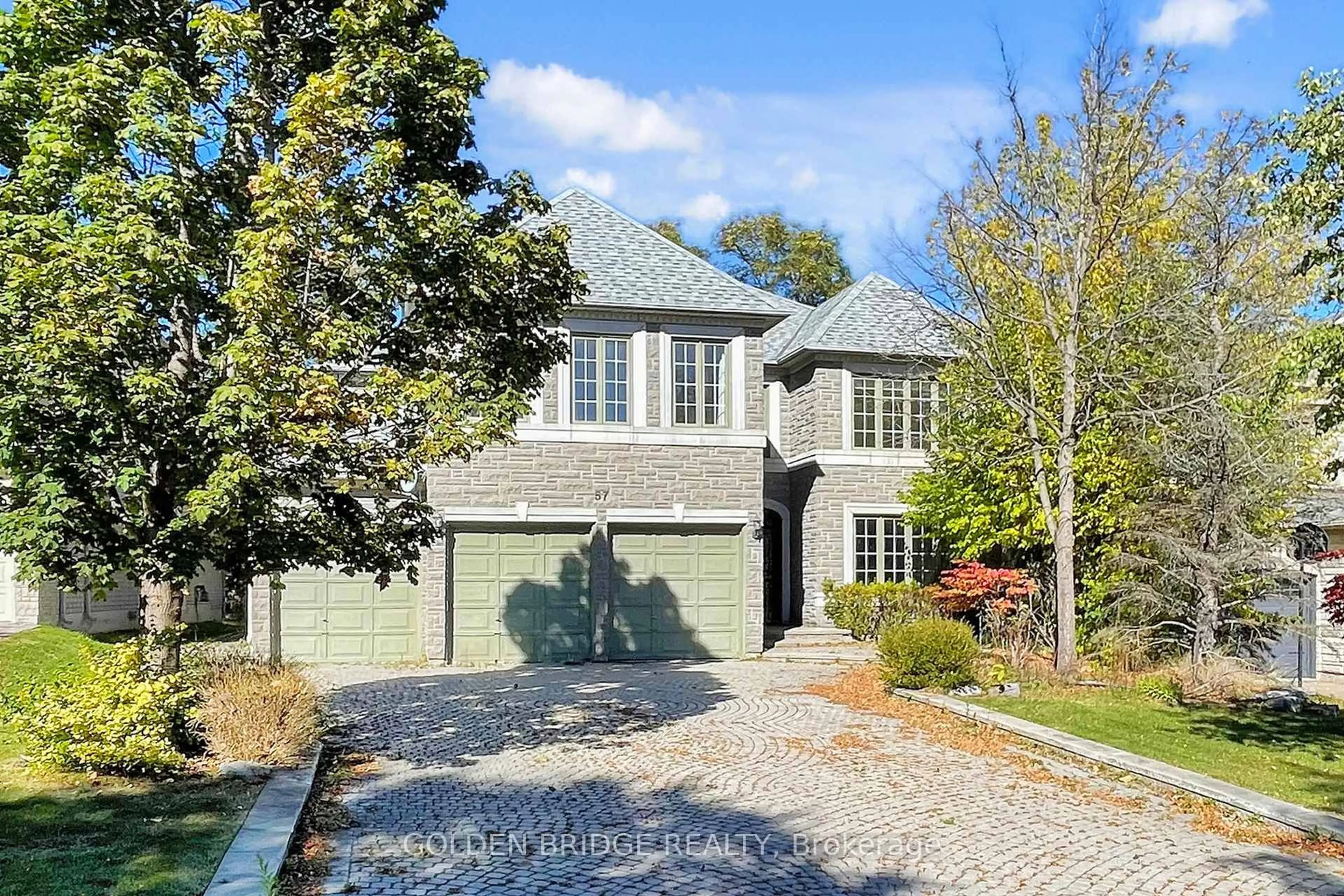 Home with brick exterior material, street for 57 Cassandra Cres, Richmond Hill Ontario L4B 4A1