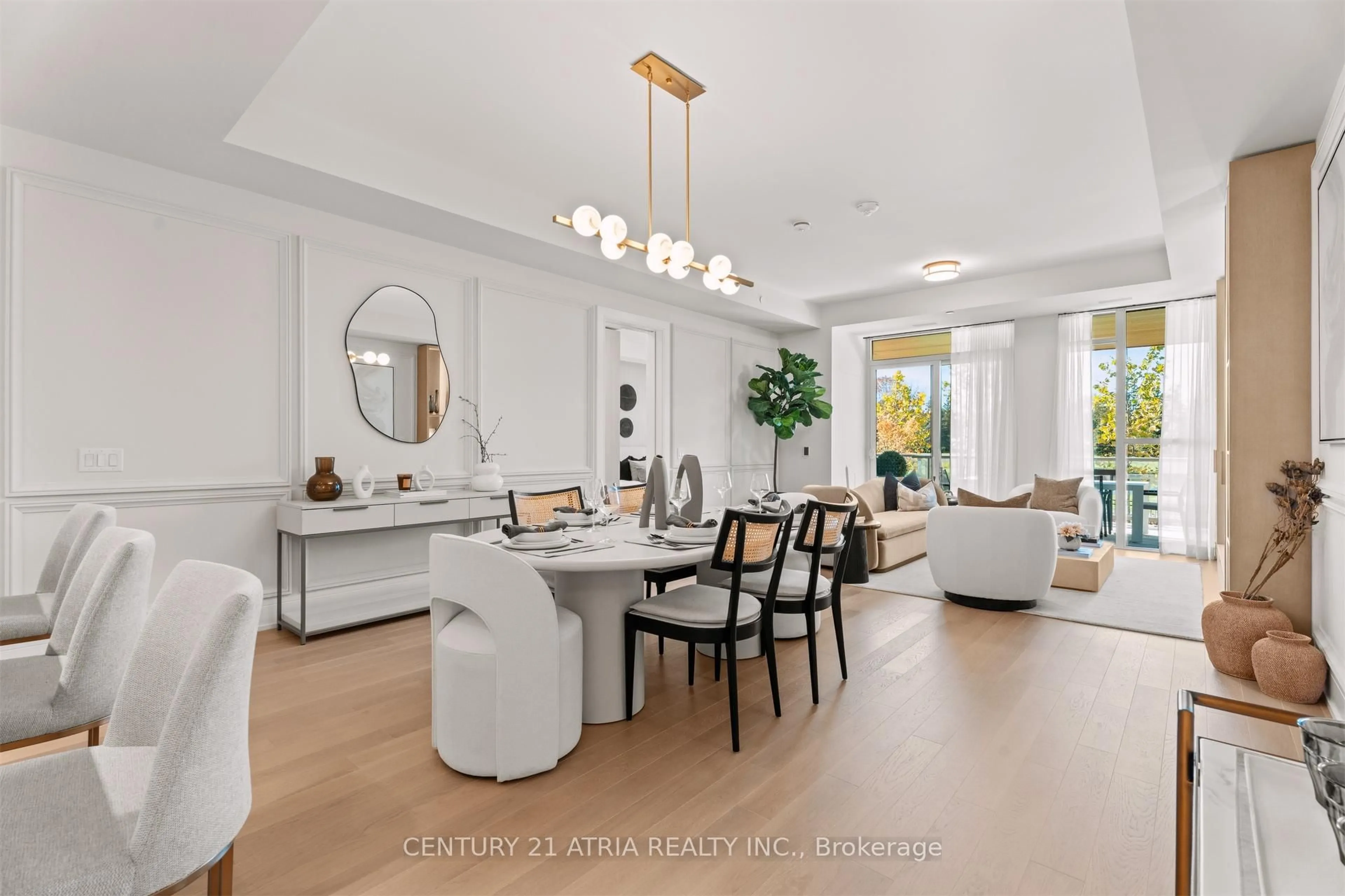 Dining room, ceramic/tile floor for 399 Royal Orchard Blvd #103, Markham Ontario L3T 0H3