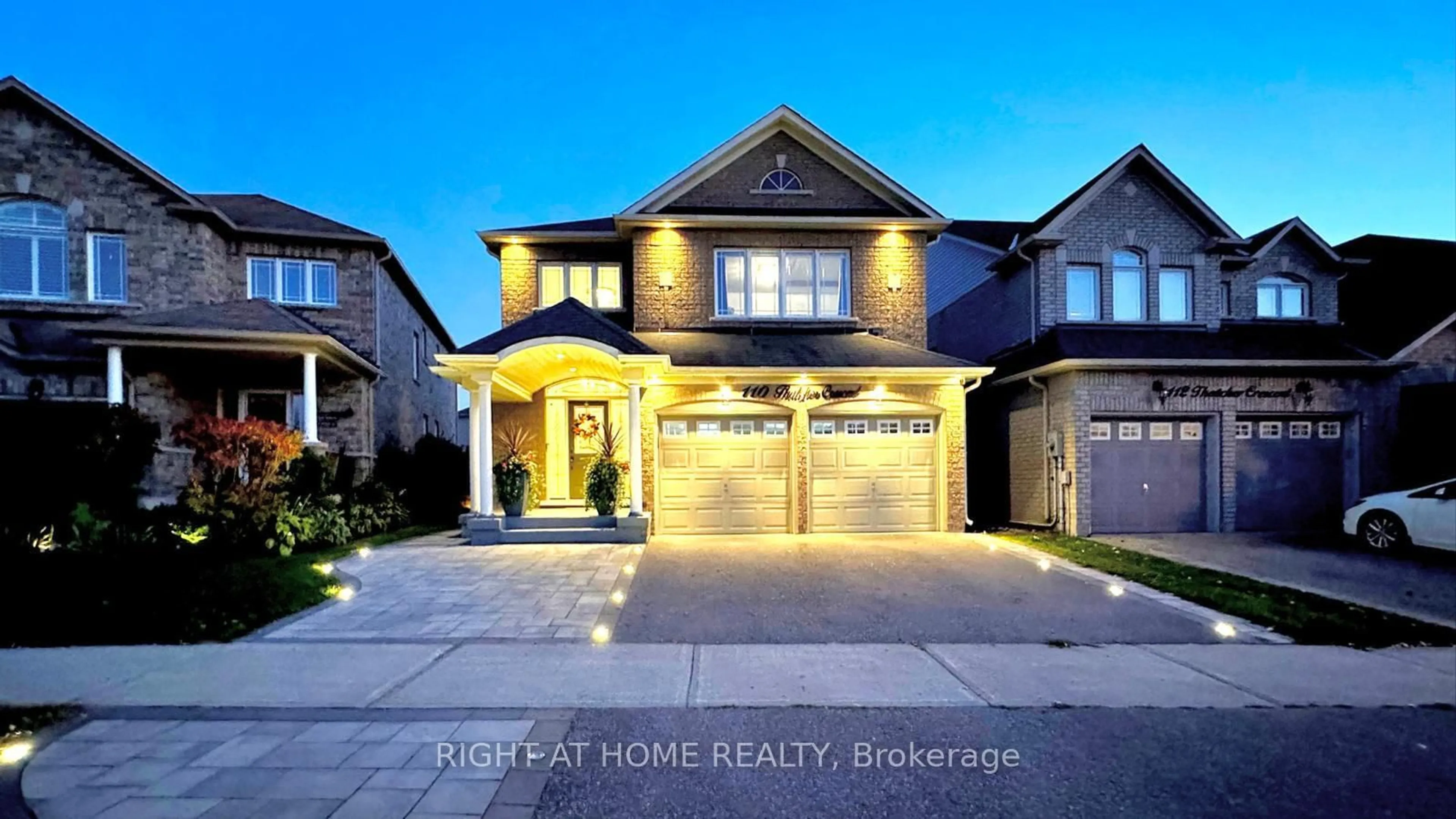 Home with brick exterior material, street for 110 Thatcher Cres, East Gwillimbury Ontario L9N 0B9