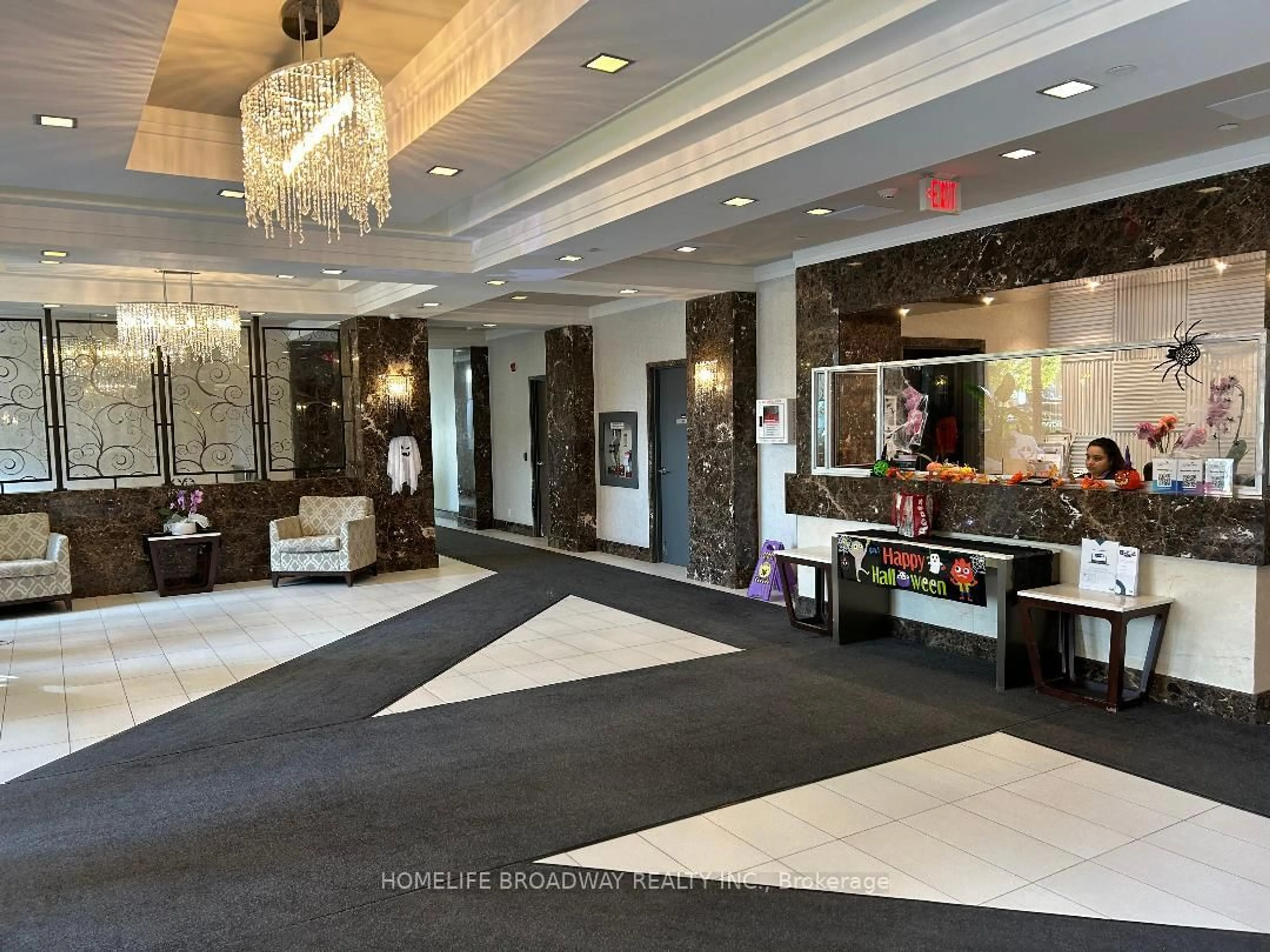 Lobby for 376 Highway 7 #511, Richmond Hill Ontario L4B 0C7