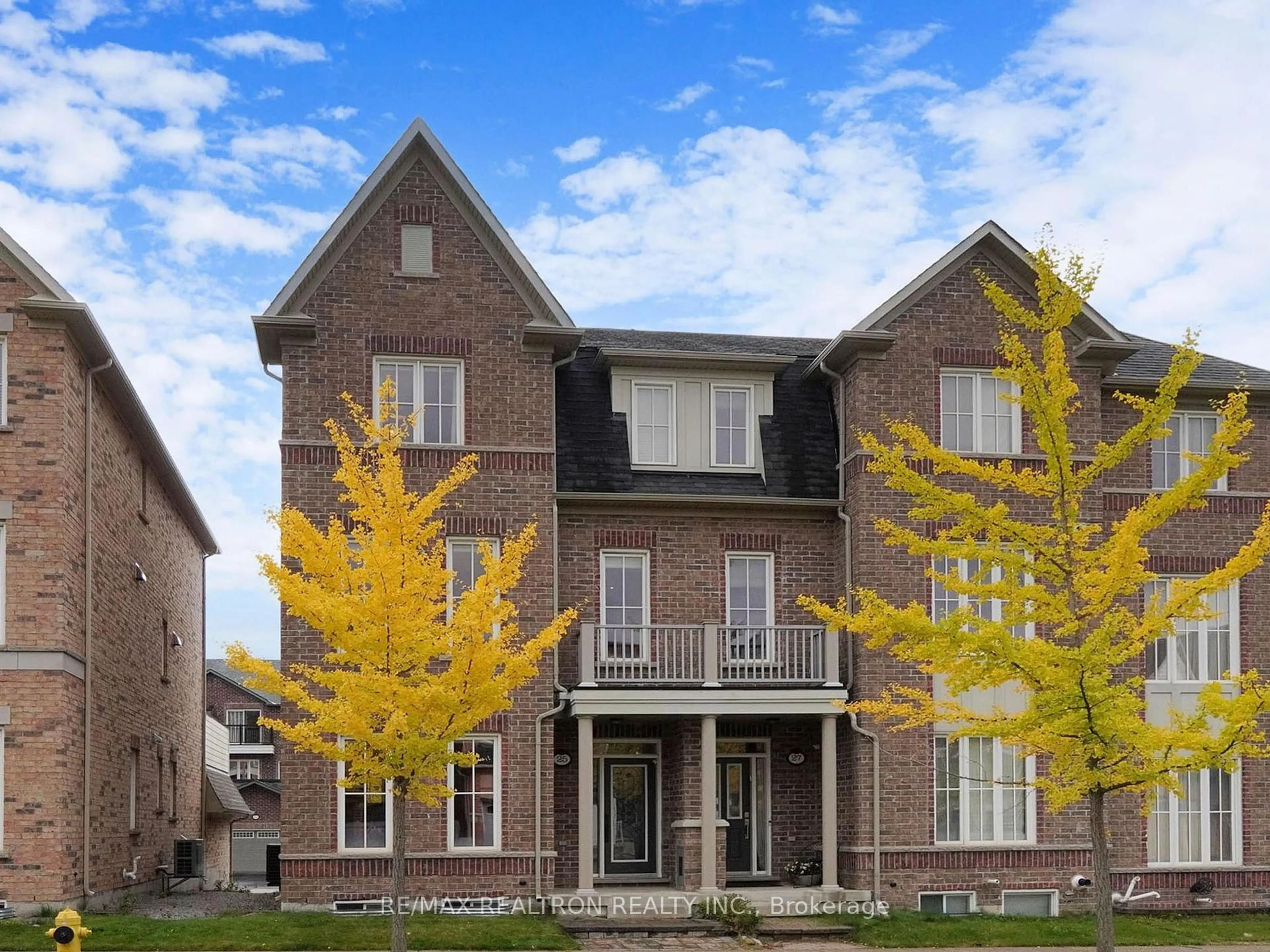Home with brick exterior material, street for 25 Walter Scott Cres, Markham Ontario L6C 0E6