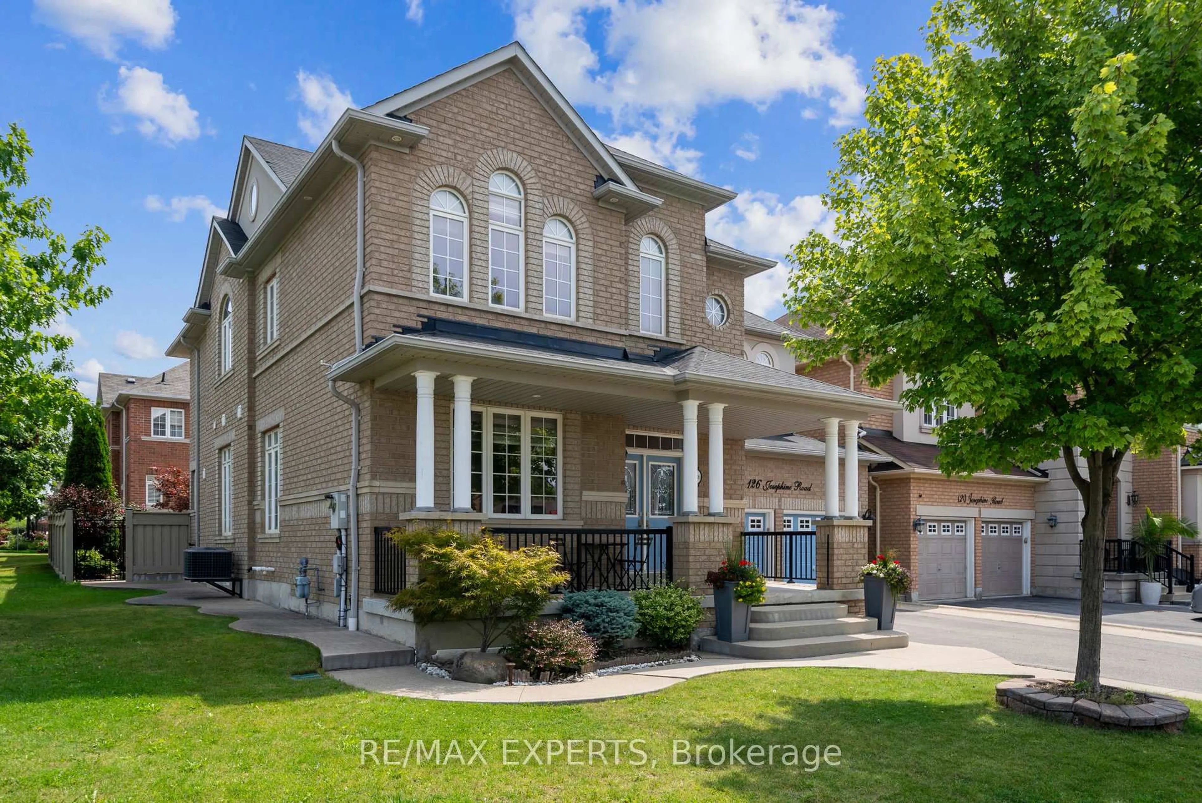 Home with brick exterior material, street for 126 Josephine Rd, Vaughan Ontario L4H 0N6