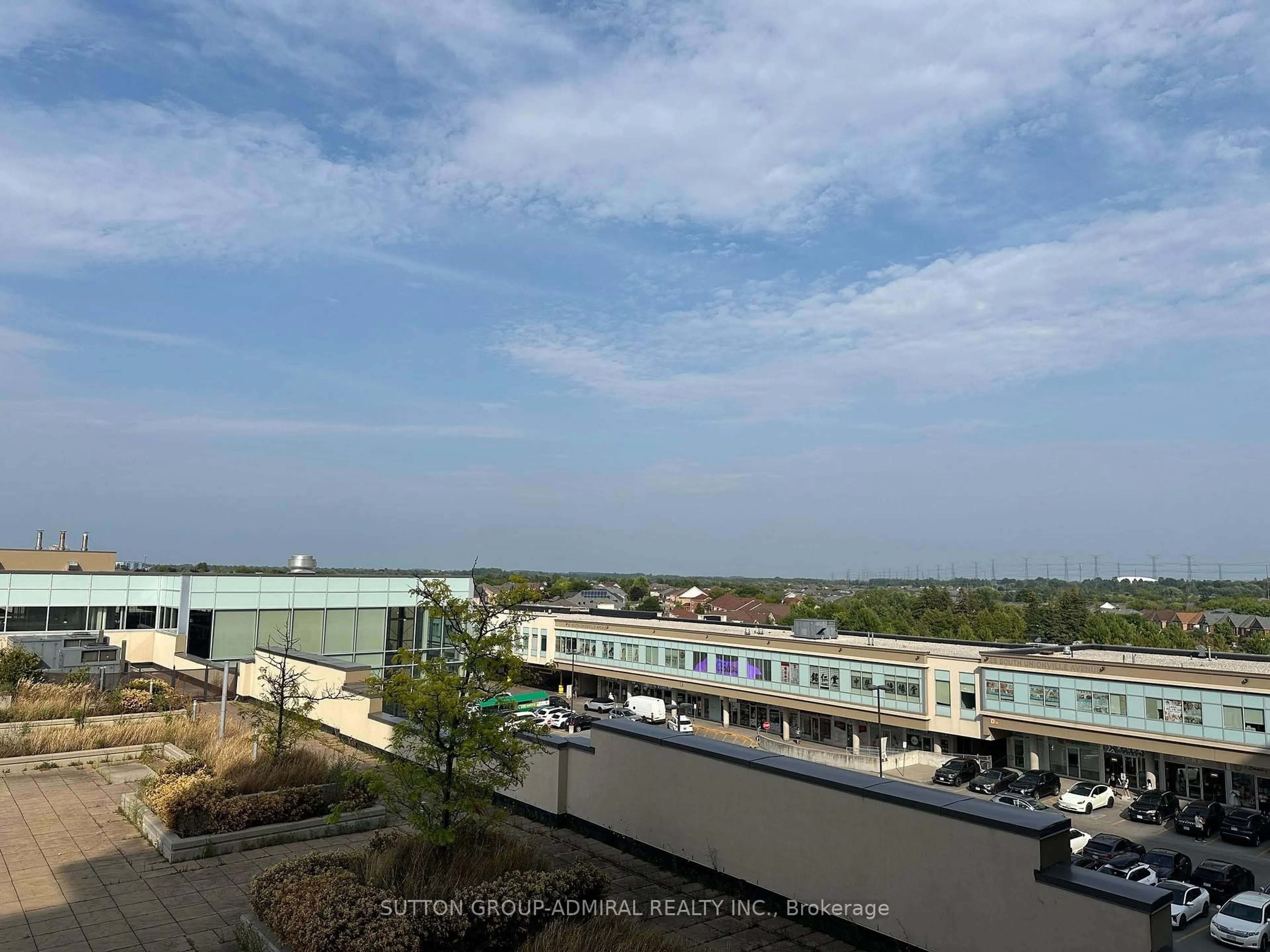 A pic from outside/outdoor area/front of a property/back of a property/a pic from drone, city buildings view from balcony for 8323 Kennedy Rd #625, Markham Ontario L3R 5W7