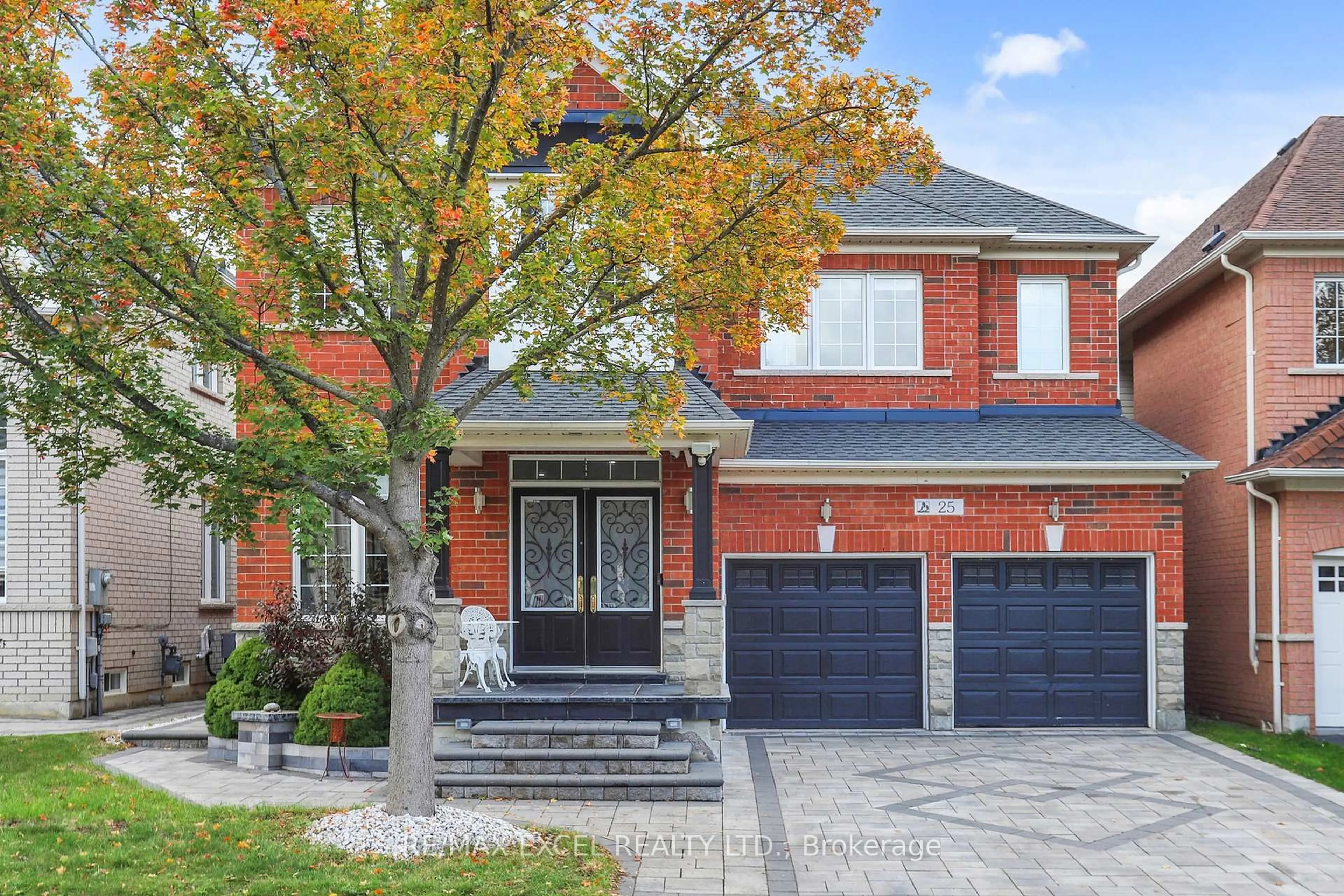 Home with brick exterior material, street for 25 Lundy Dr, Markham Ontario L6B 0G1