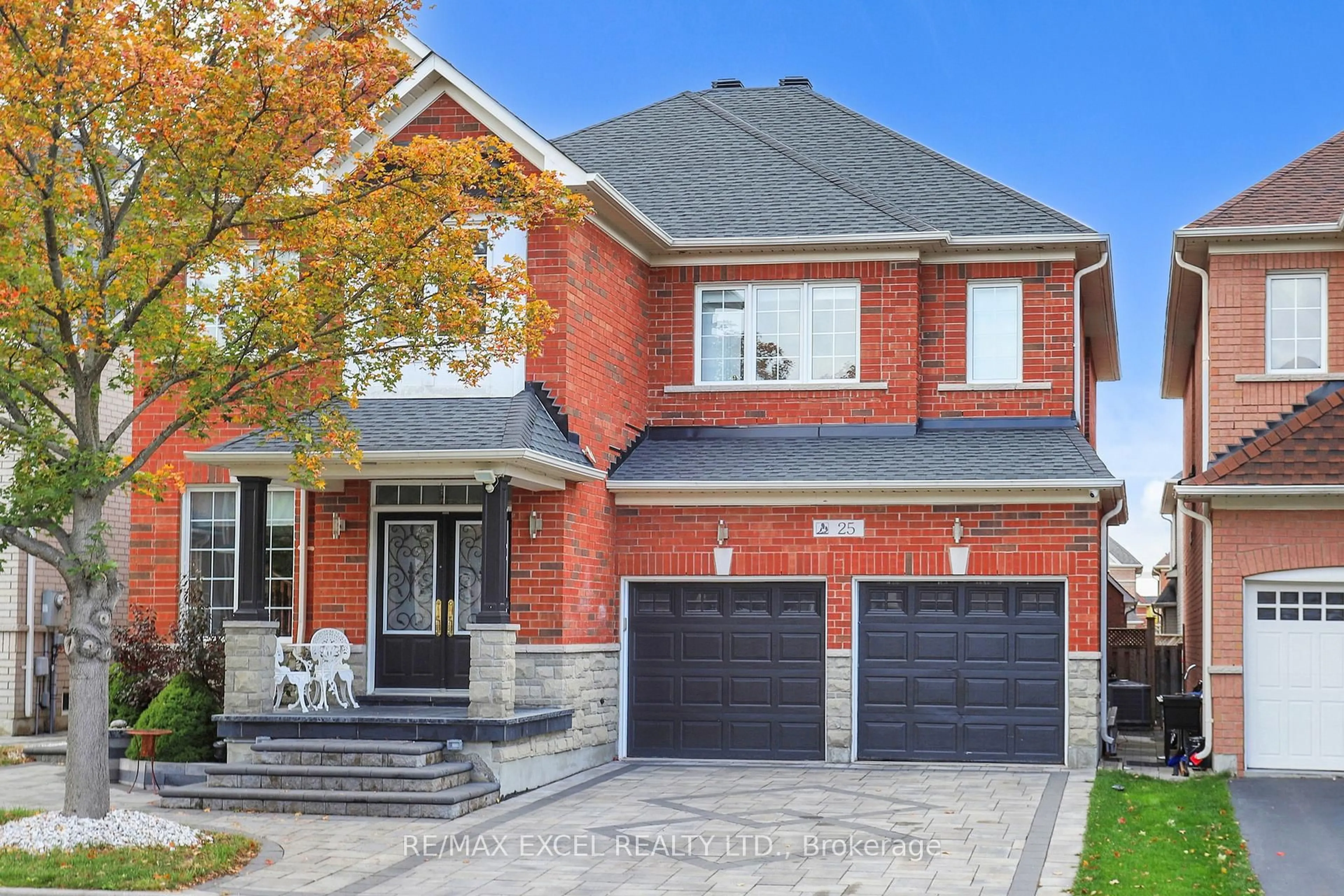 Home with brick exterior material, street for 25 Lundy Dr, Markham Ontario L6B 0G1
