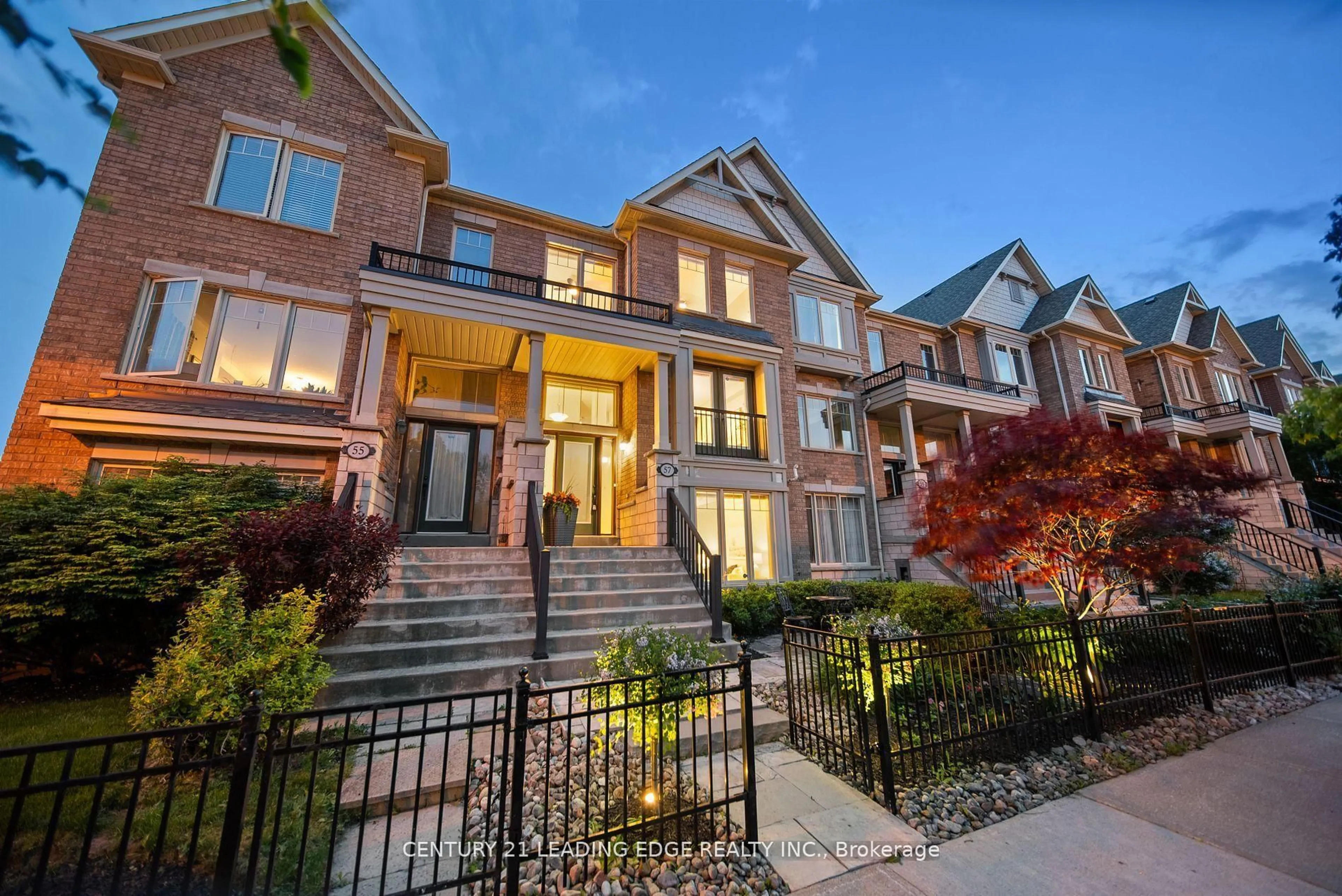 Home with brick exterior material, street for 57 Baker Hill Blvd, Whitchurch-Stouffville Ontario L4A 0T8