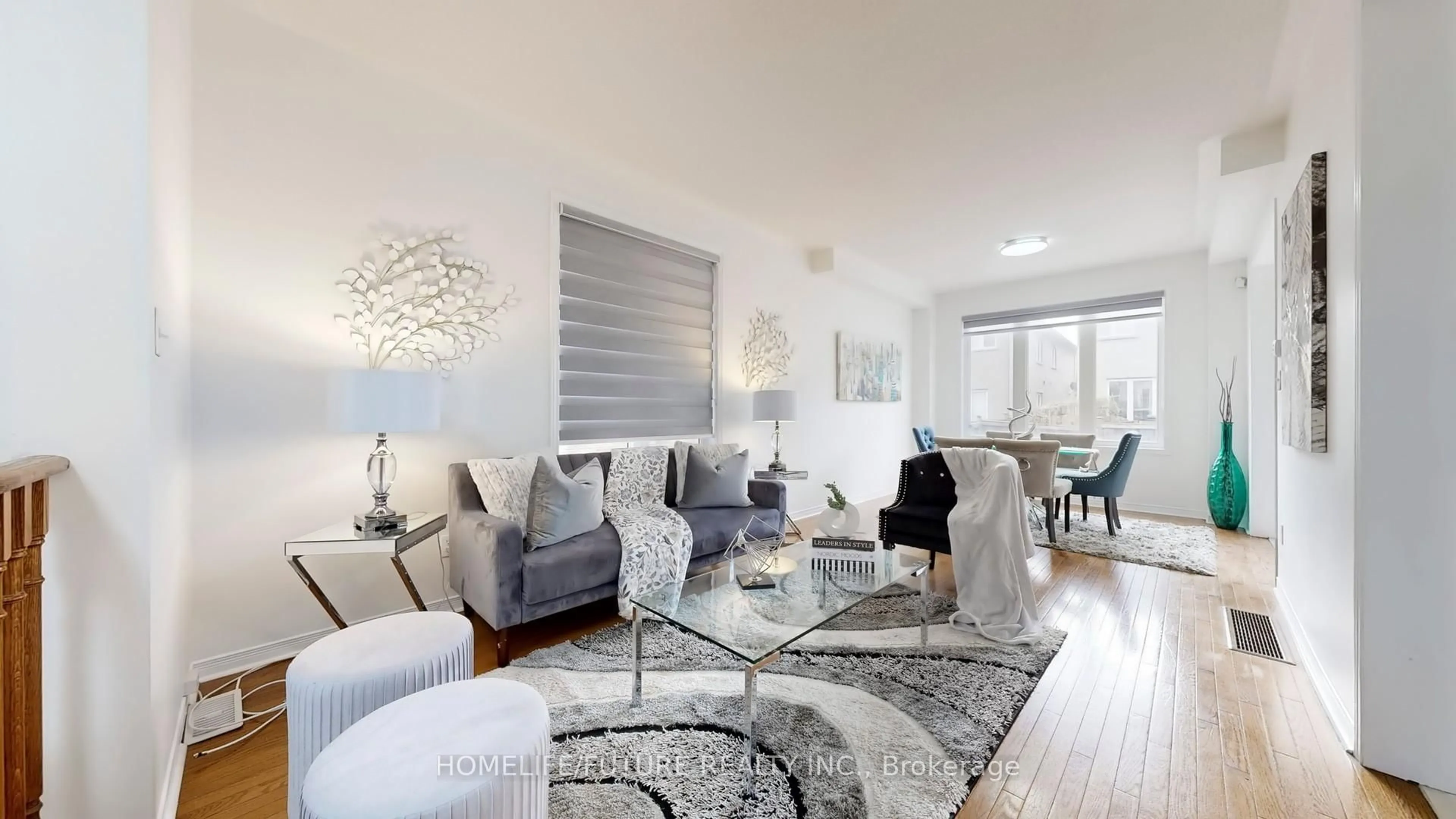 Living room with furniture, unknown for 73 Coleluke Lane, Markham Ontario L3S 0B8