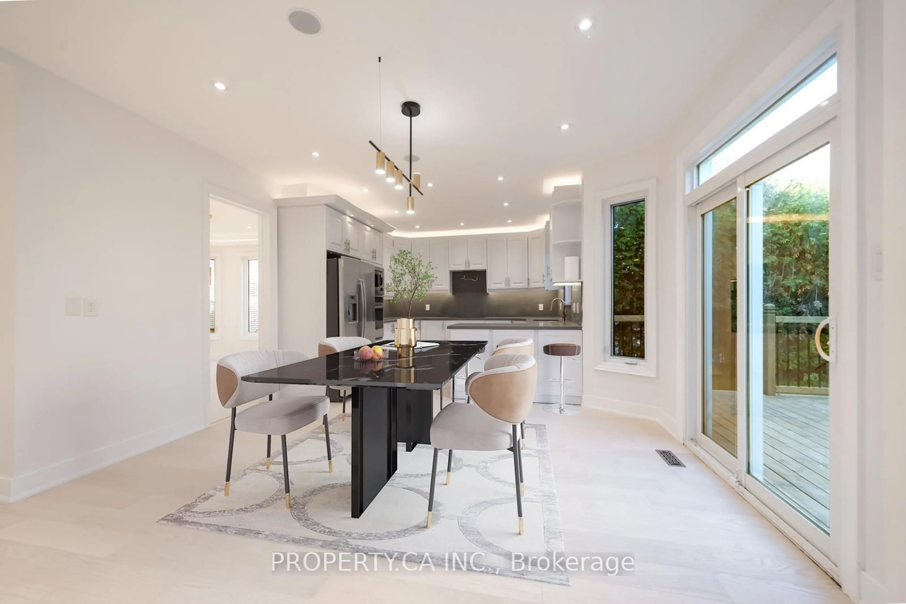 Contemporary kitchen, ceramic/tile floor for 63 Concord Rd, Vaughan Ontario L4J 3M2