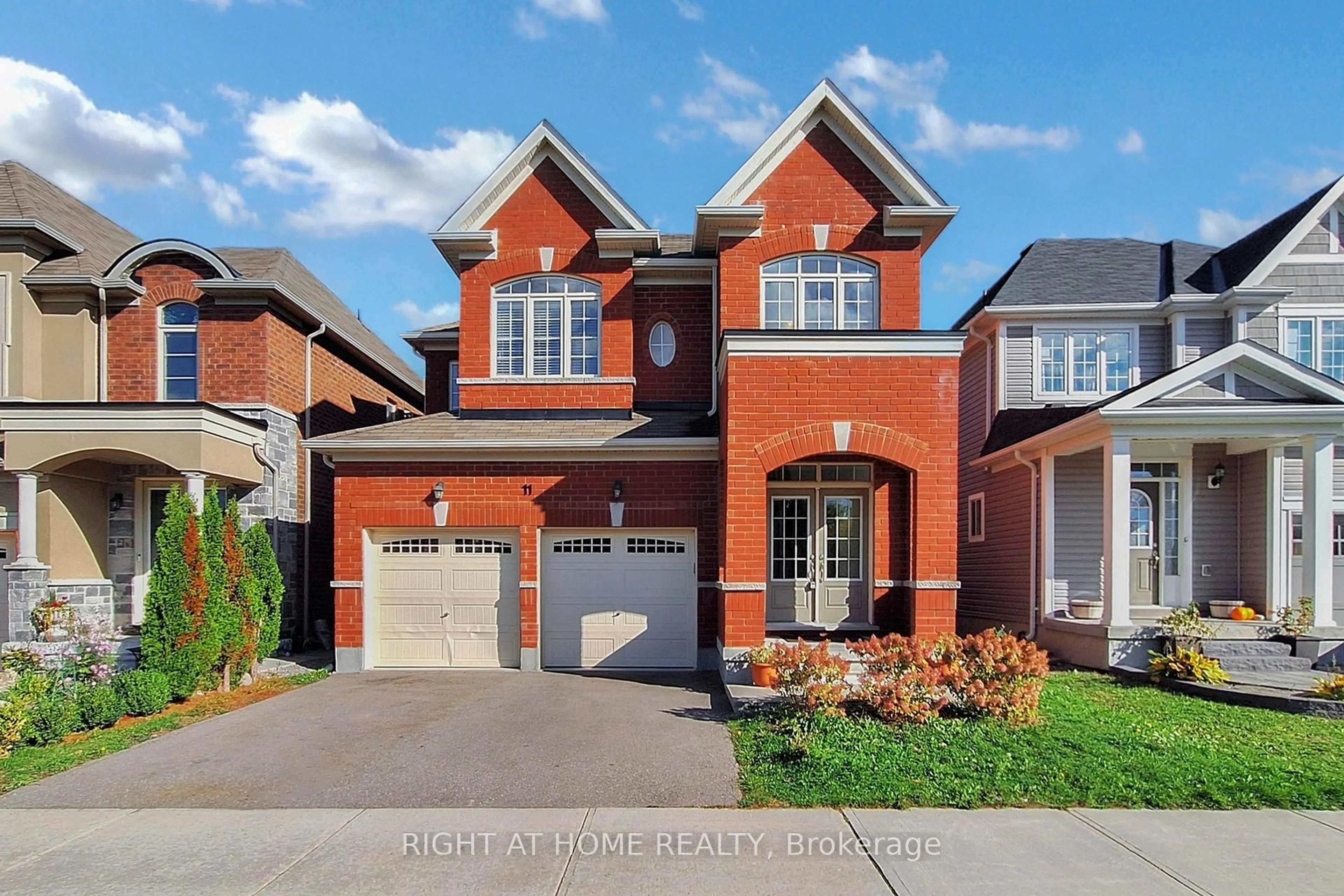 Home with brick exterior material, street for 11 Robert Wilson Cres, Georgina Ontario L4P 0G8