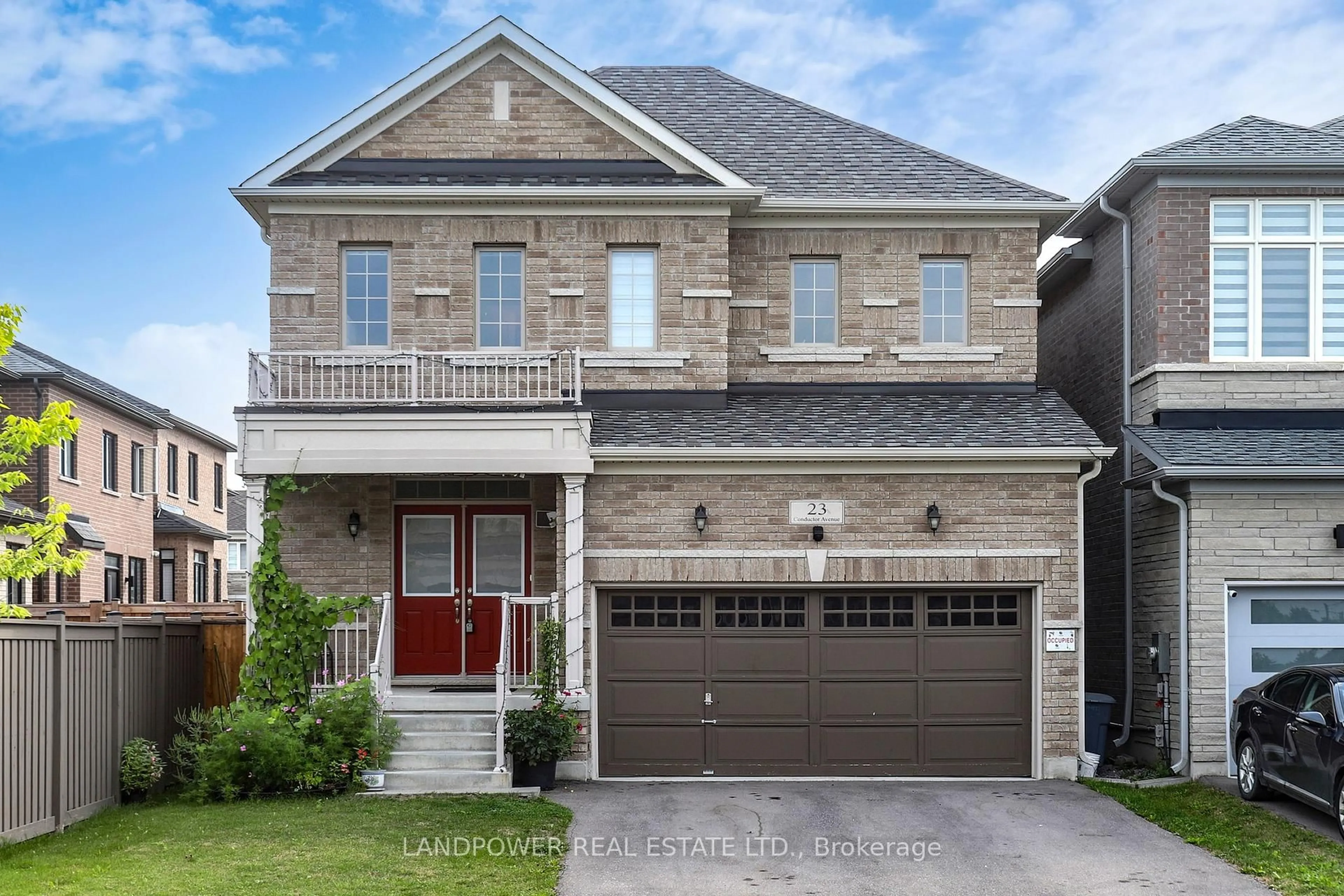 Home with brick exterior material, street for 23 Conductor Ave, Whitchurch-Stouffville Ontario L4A 4X5