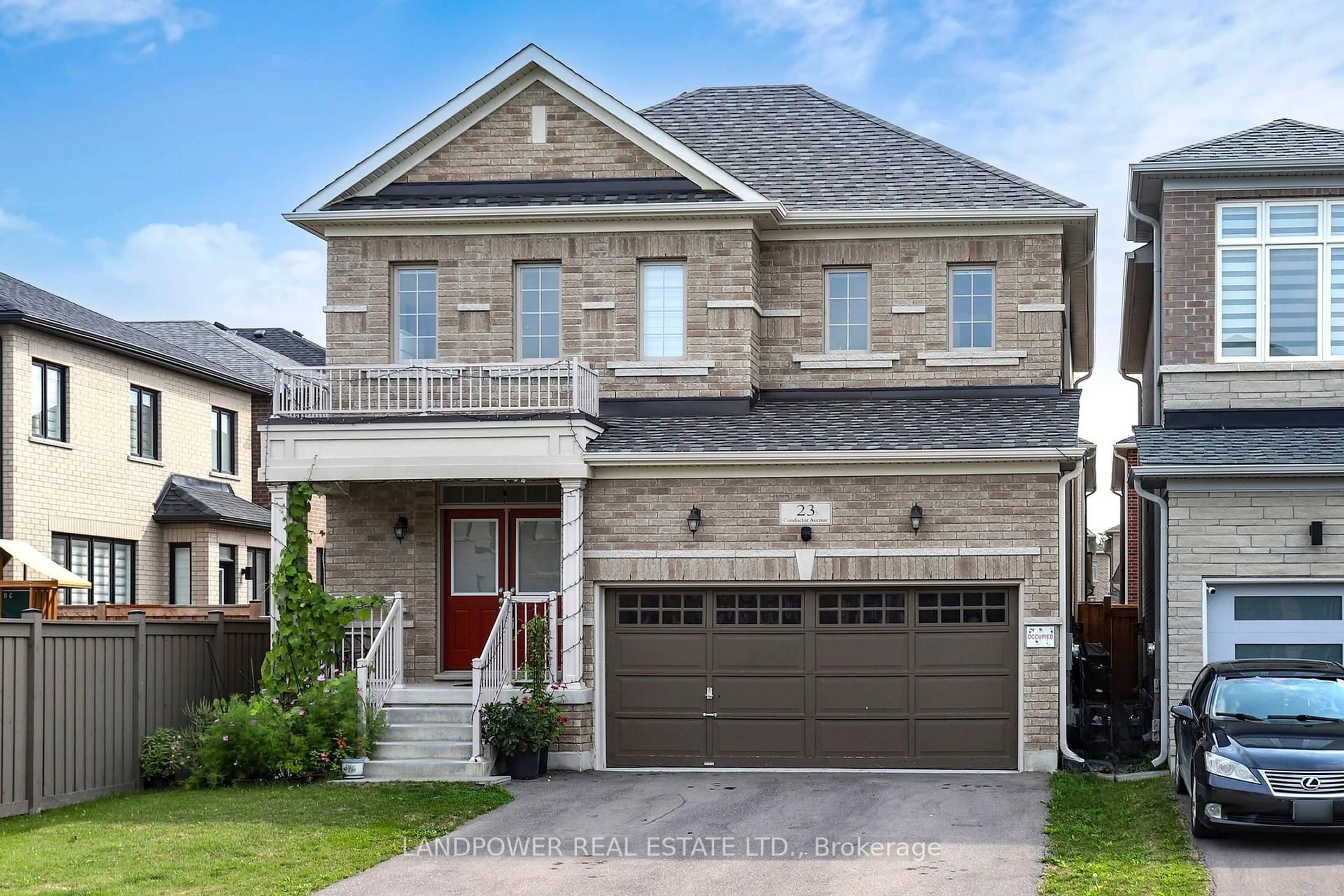 Home with brick exterior material, street for 23 Conductor Ave, Whitchurch-Stouffville Ontario L4A 4X5