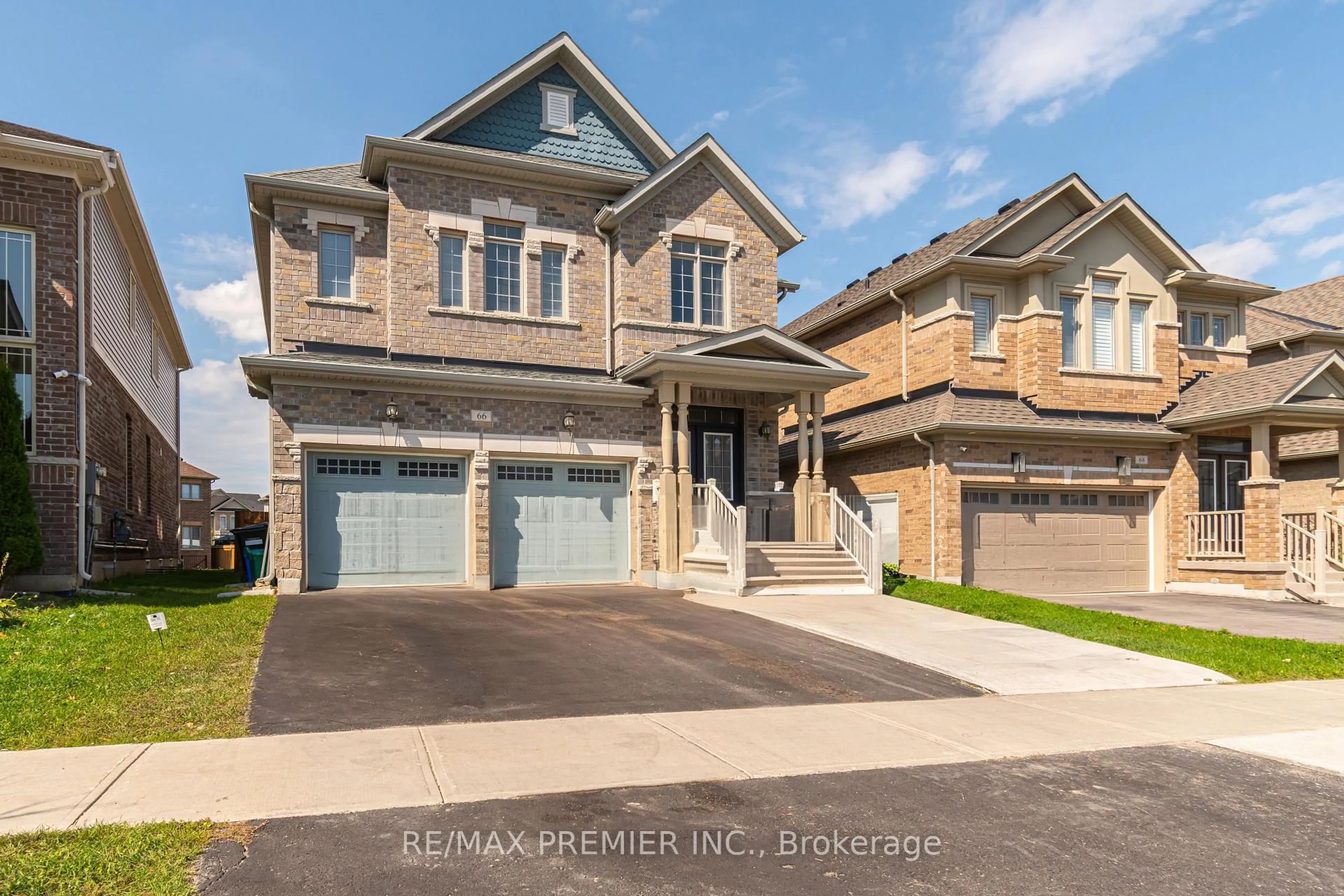 Home with brick exterior material, street for 66 Owens Rd, New Tecumseth Ontario L9R 0T9