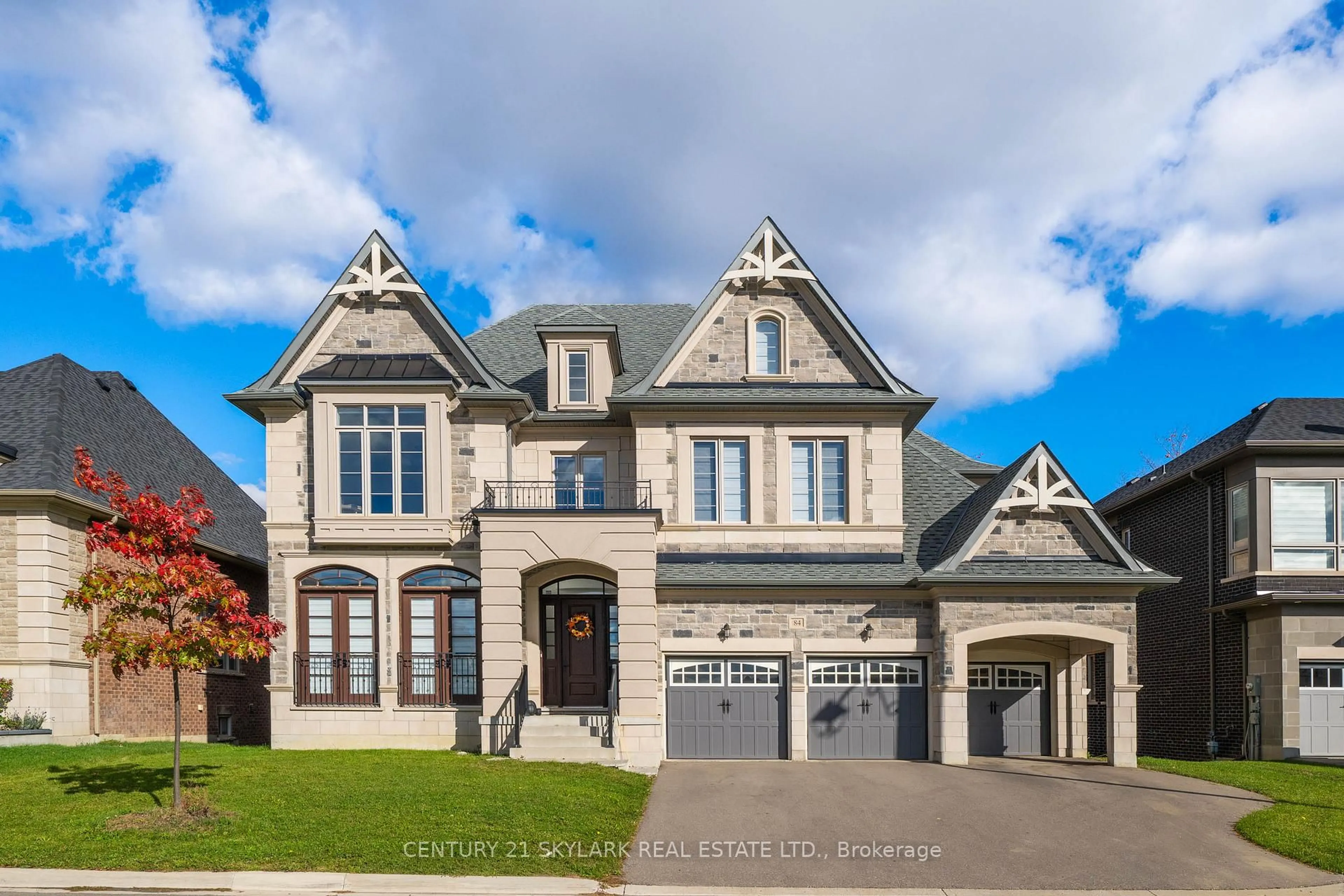 Home with brick exterior material, street for 84 Stokes Dr, King Ontario L7B 0P8