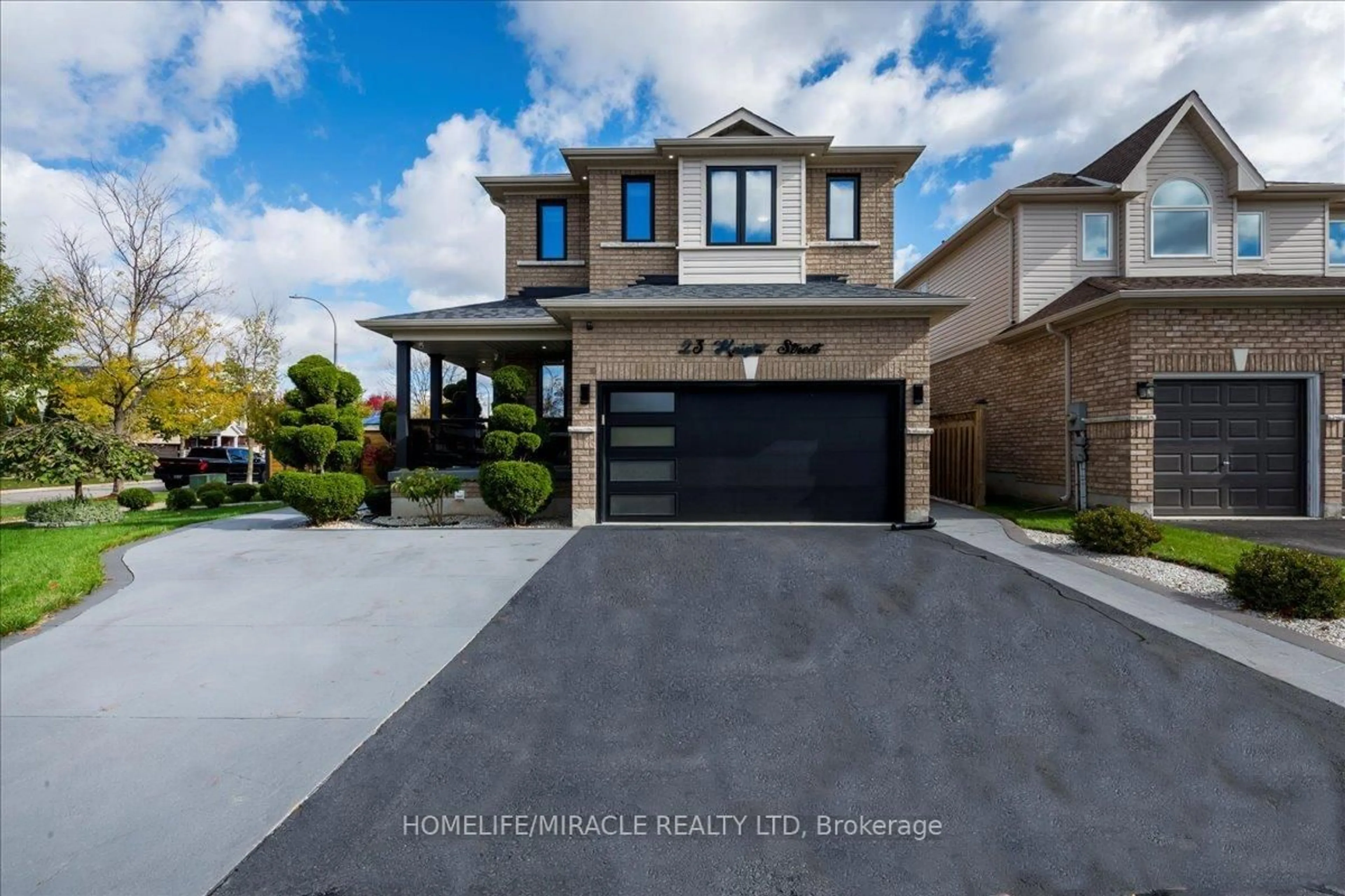 Home with brick exterior material, street for 23 Knight St, New Tecumseth Ontario L9R 0B2