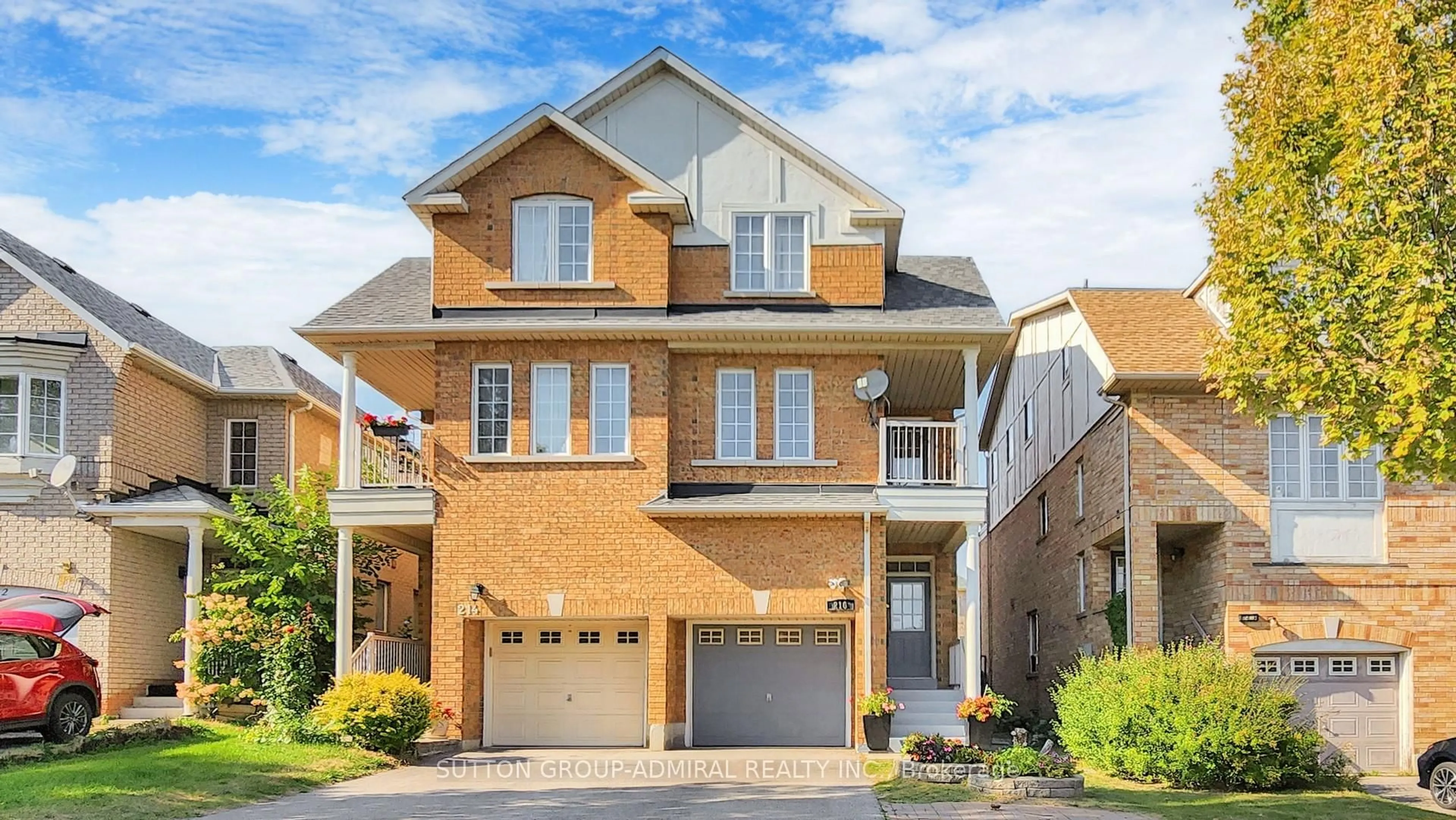 Home with brick exterior material, street for 216 Maple Sugar Lane, Vaughan Ontario L4J 9A8