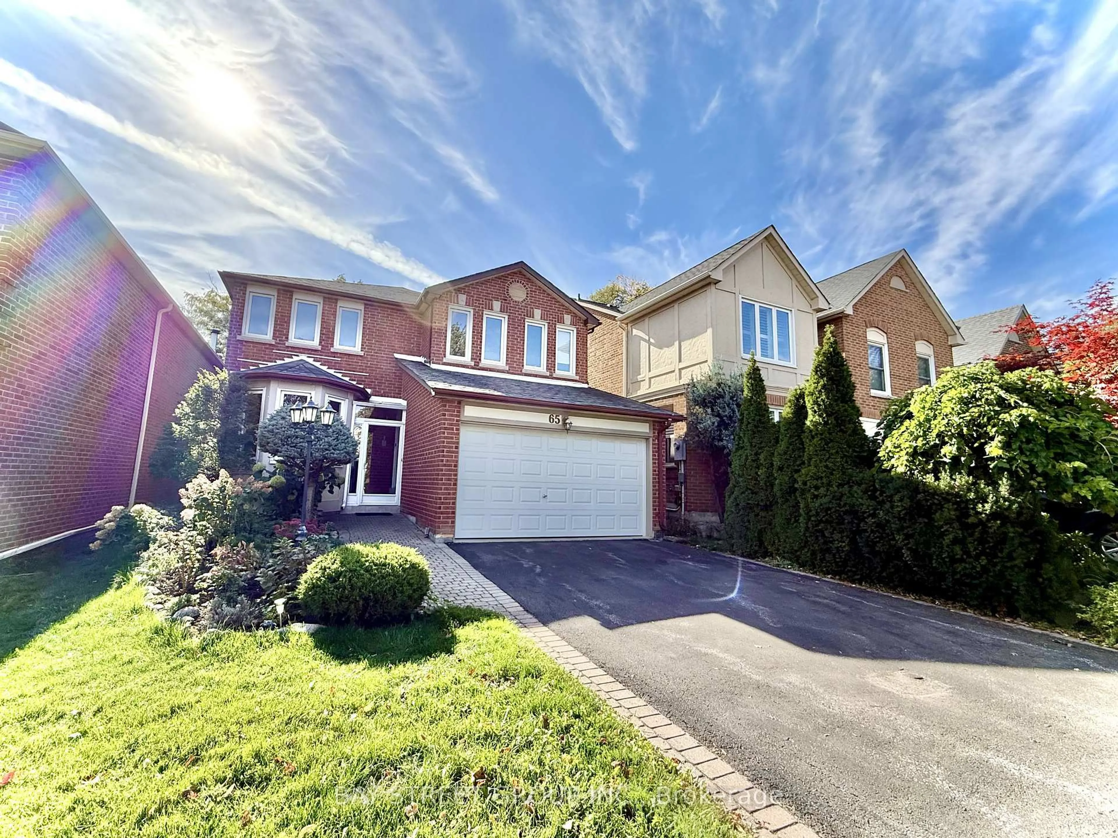 Home with brick exterior material, street for 65 Rosedale Heights Dr, Vaughan Ontario L4J 4T8
