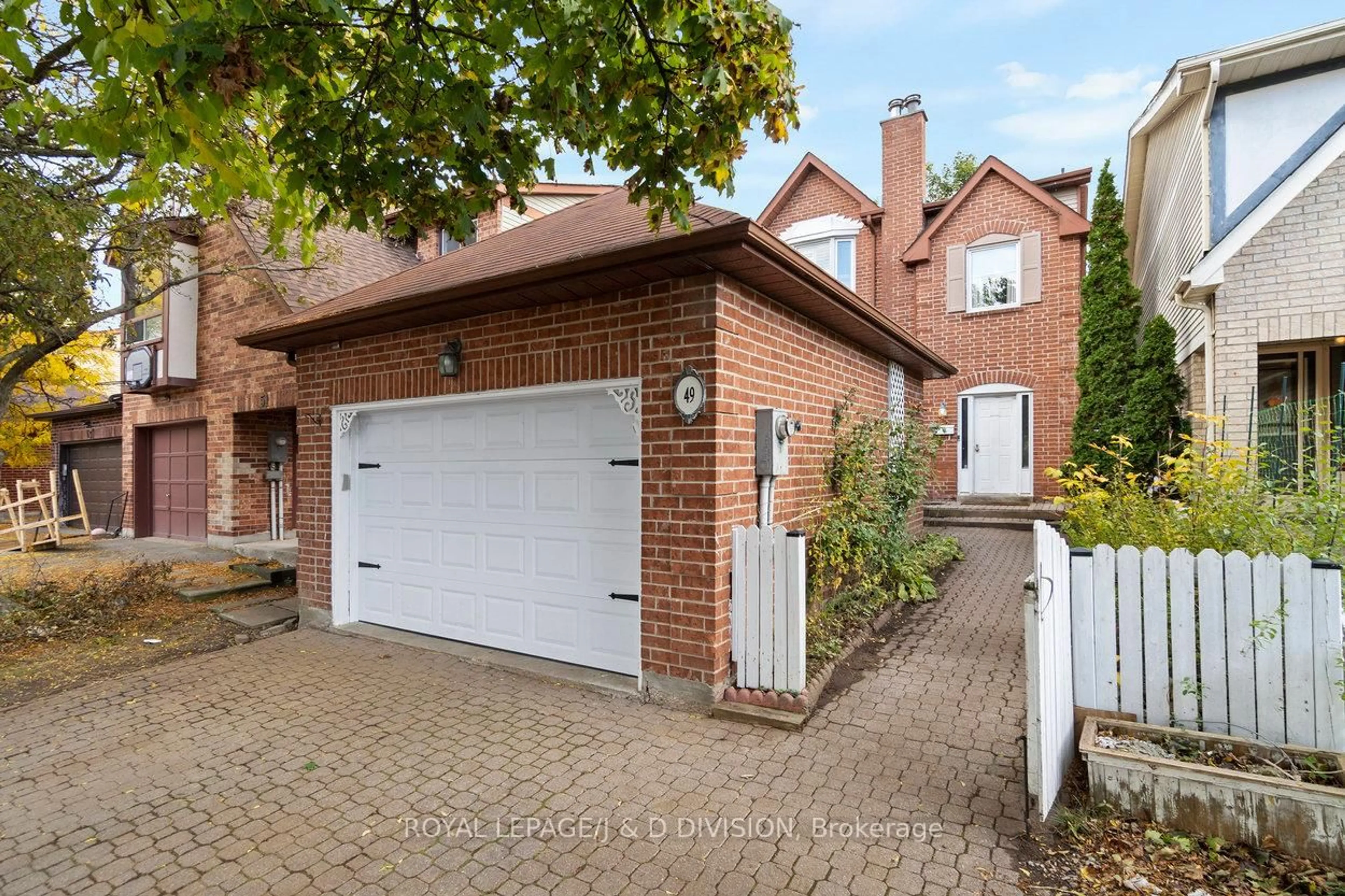 Home with brick exterior material, street for 49 Esther Cres, Vaughan Ontario L4J 3J8