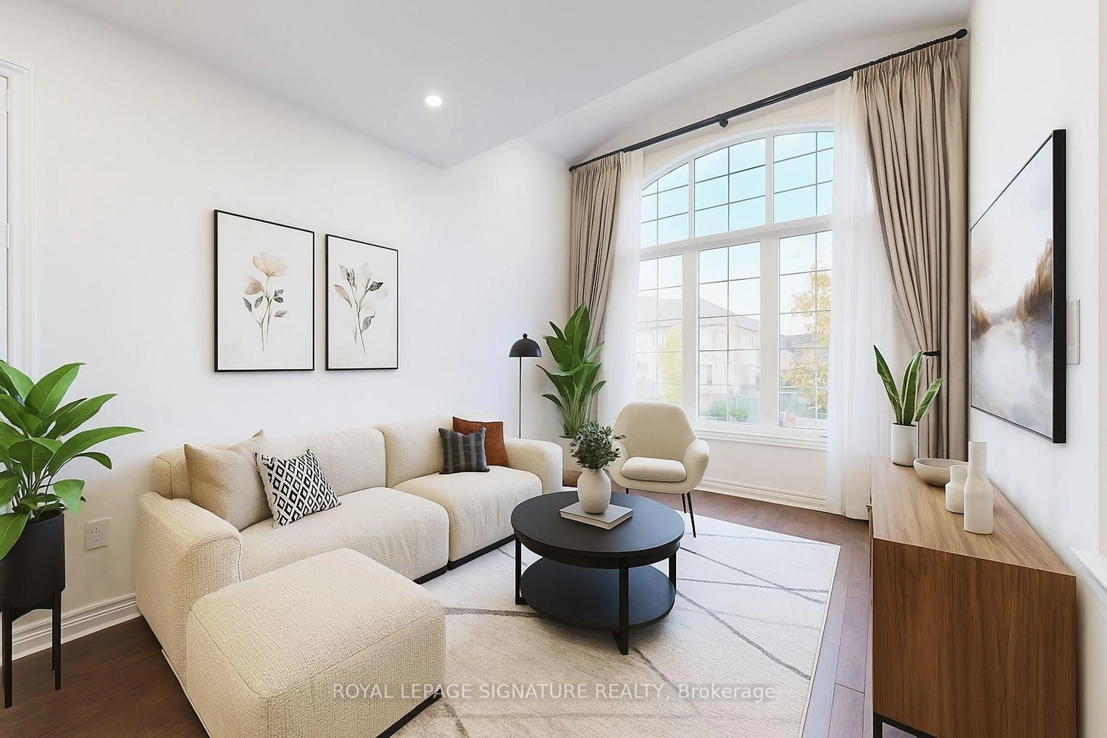 Living room with furniture, unknown for 23 Frederick Stamm Cres, Markham Ontario L6C 0X2