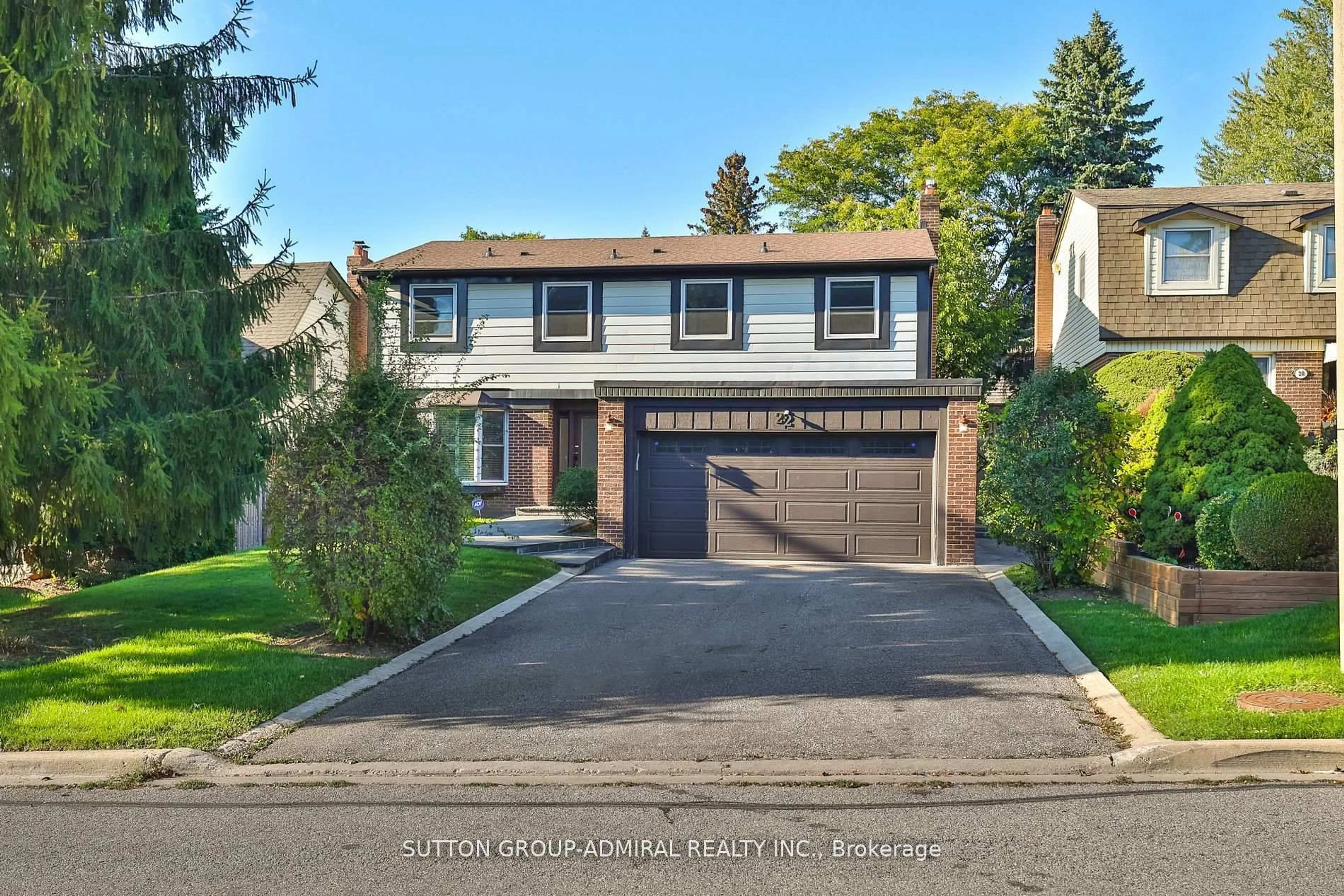 Home with brick exterior material, street for 22 Cobblestone Dr, Markham Ontario L3T 4E4