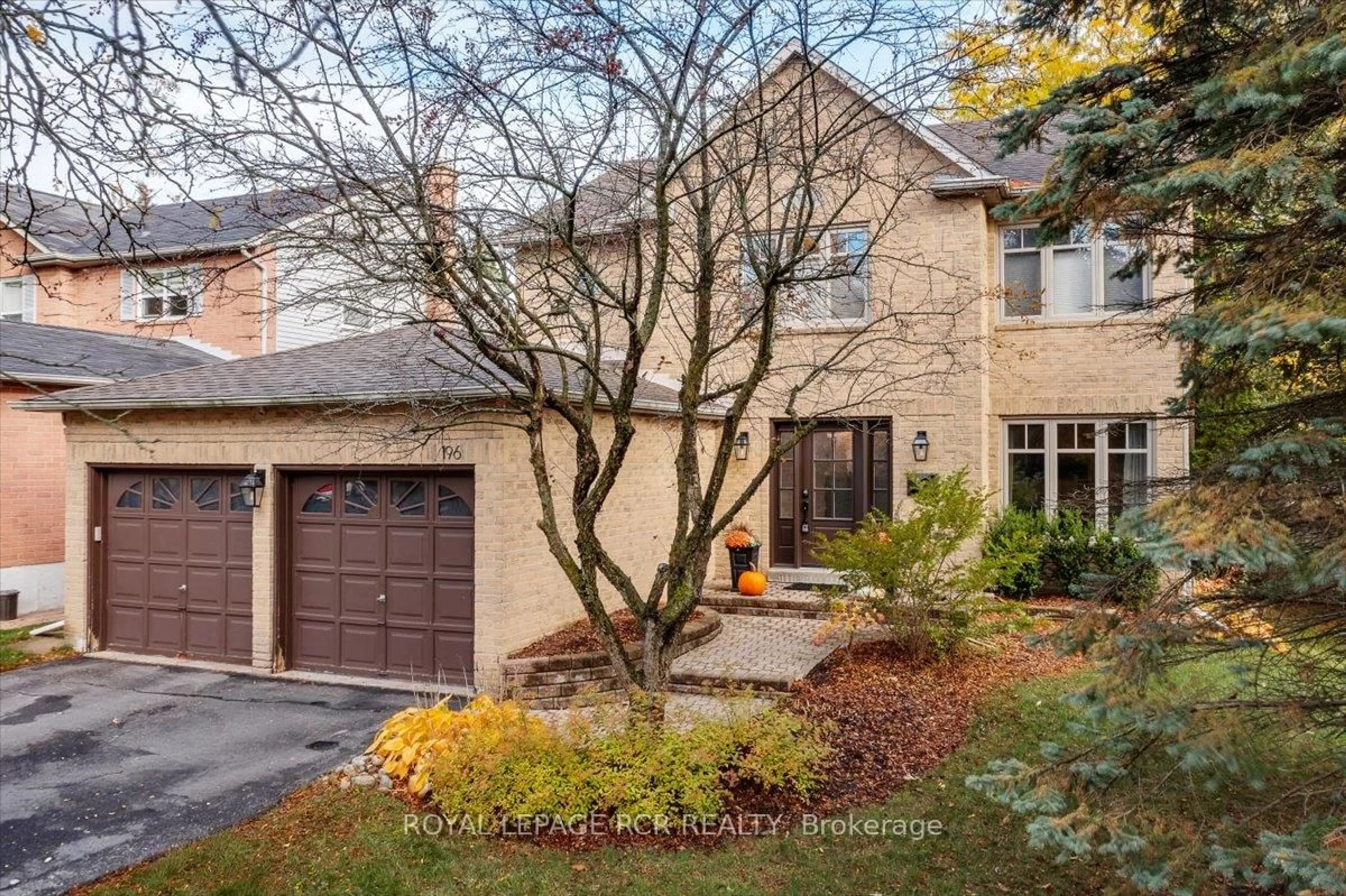 Home with brick exterior material, street for 196 Tamarac Tr, Aurora Ontario L4G 4V6